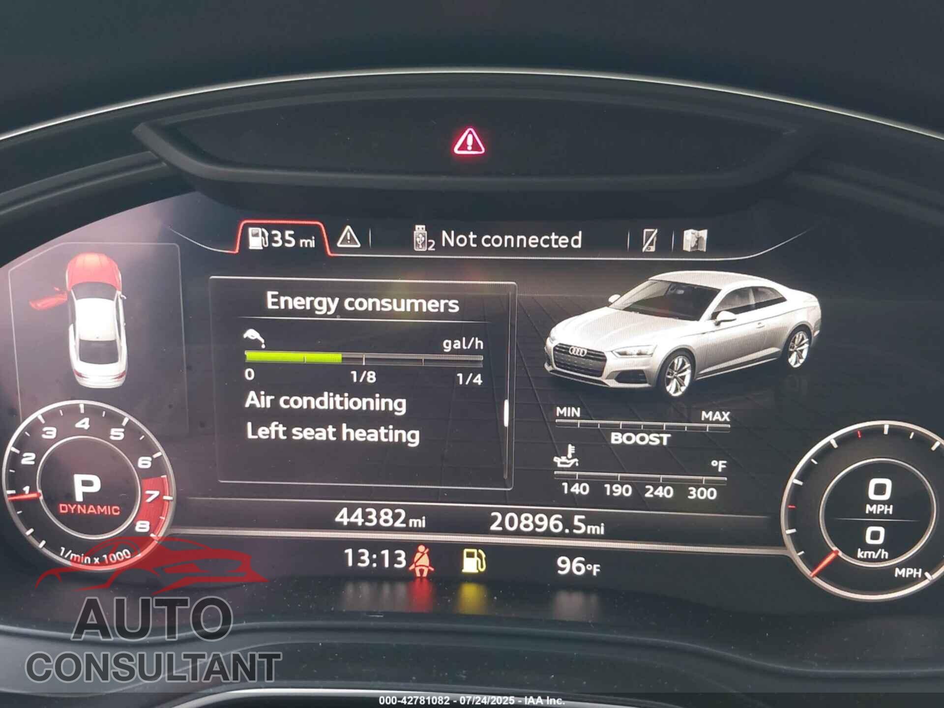 AUDI S5 2018 - WAUR4AF59JA003136