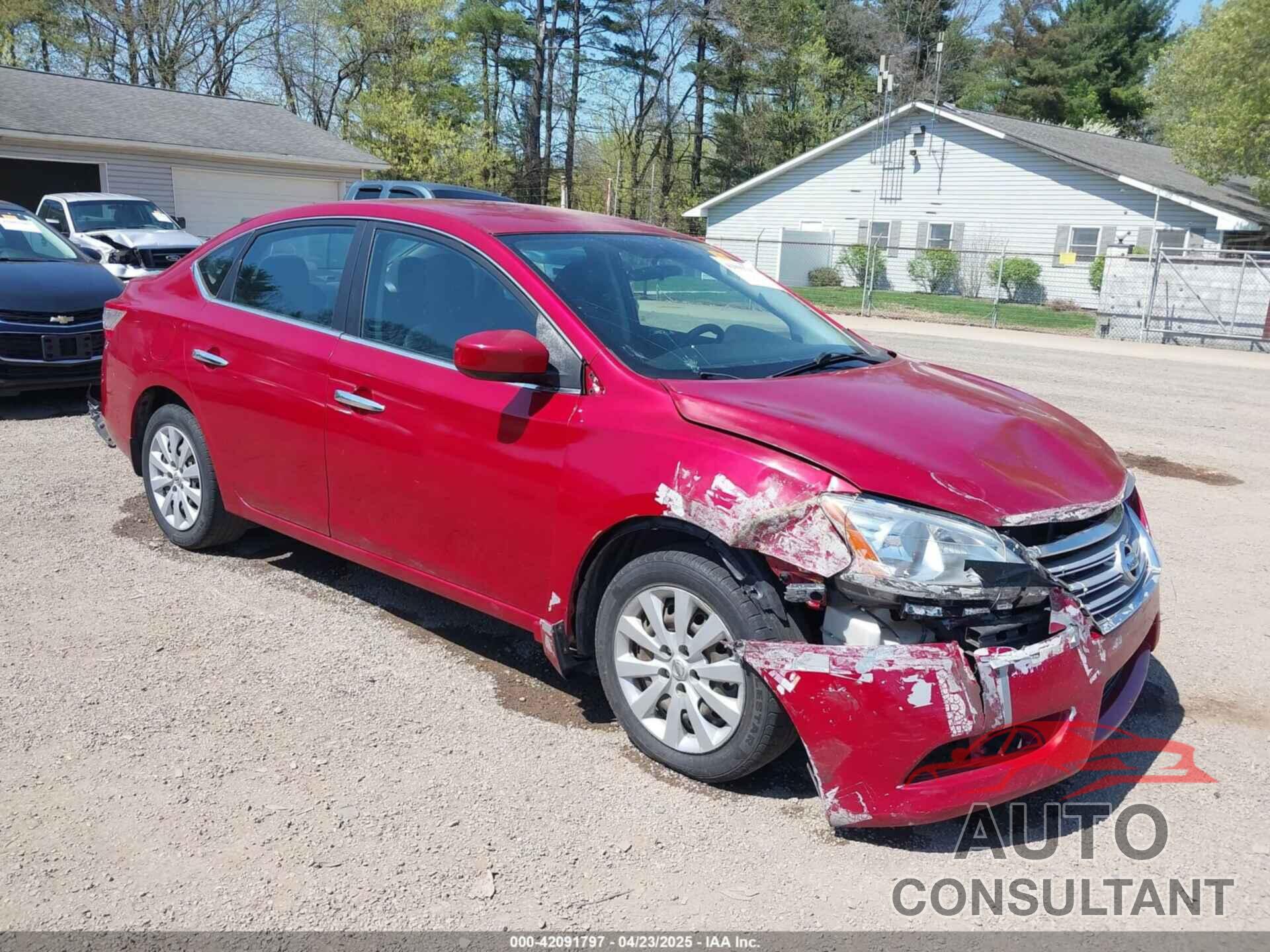 NISSAN SENTRA 2014 - 3N1AB7AP0EL683916