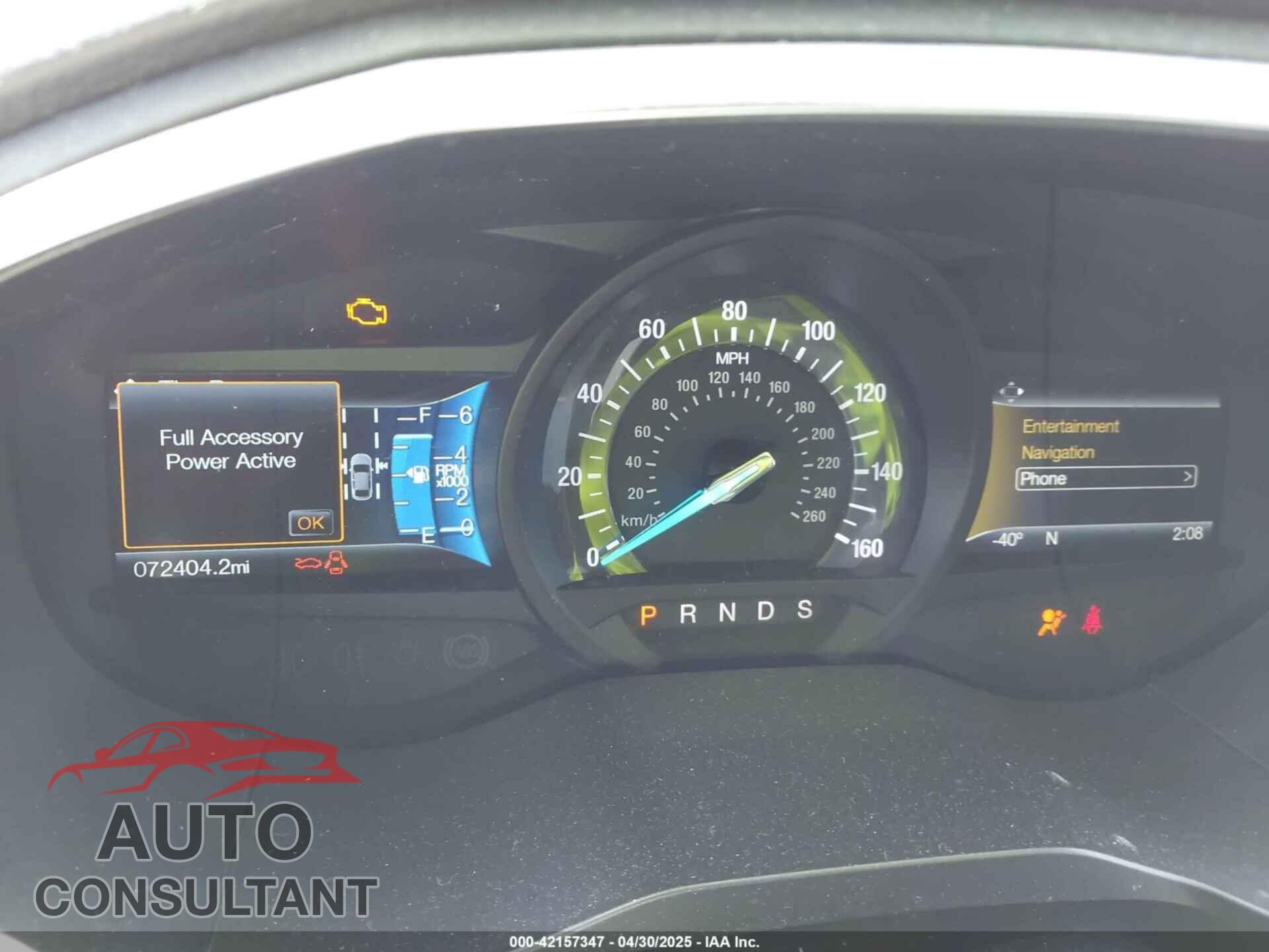 FORD EDGE 2015 - 2FMPK4AP9FBC04150
