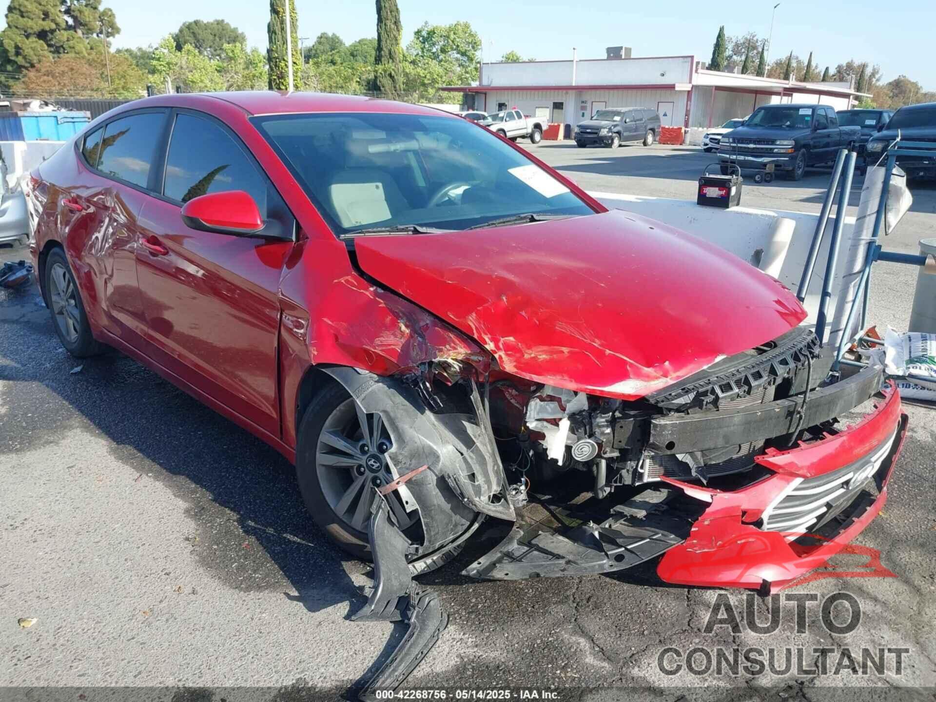 HYUNDAI ELANTRA 2017 - 5NPD84LF4HH168370