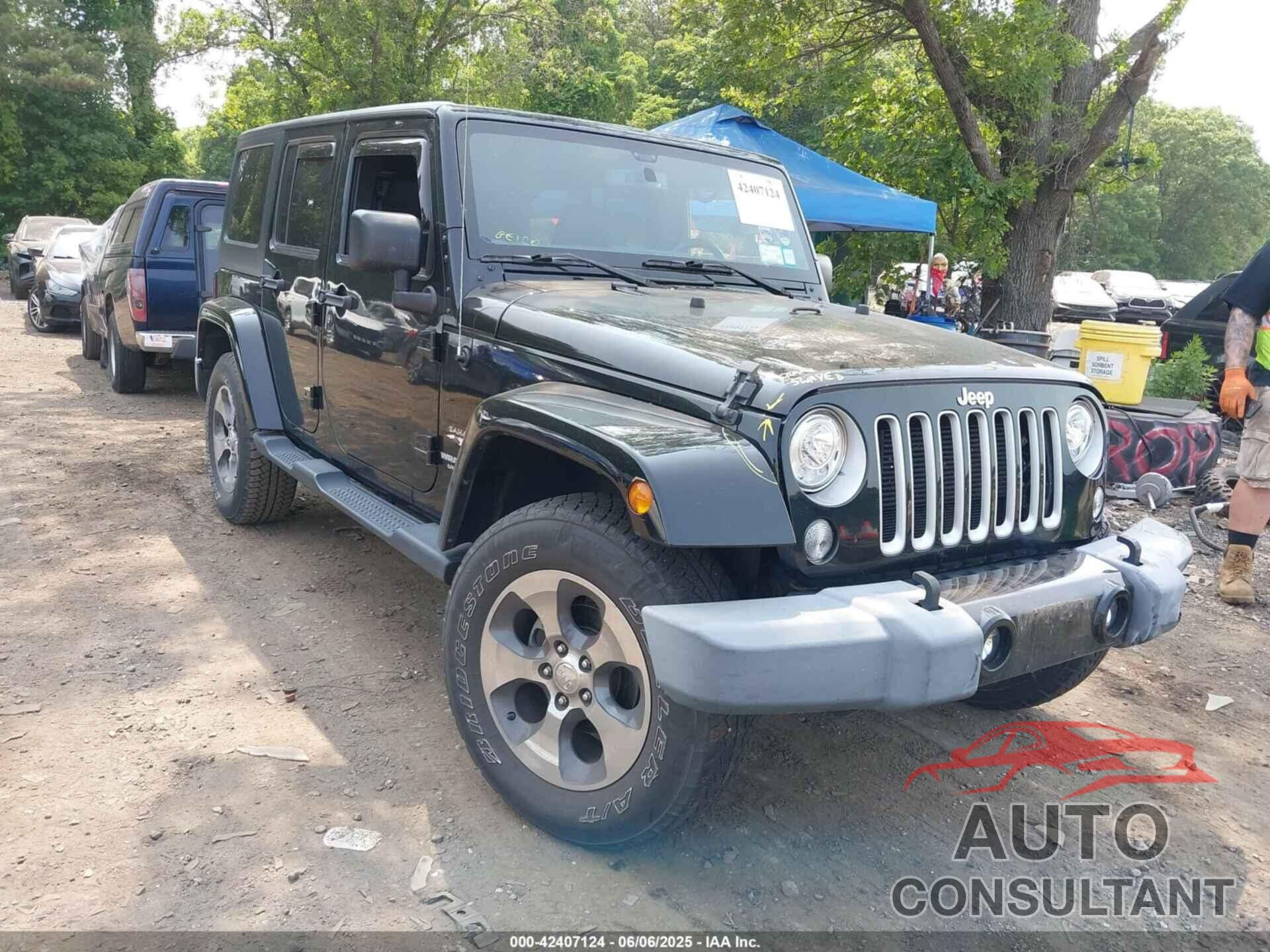 JEEP WRANGLER UNLIMITED 2017 - 1C4BJWEGXHL746965