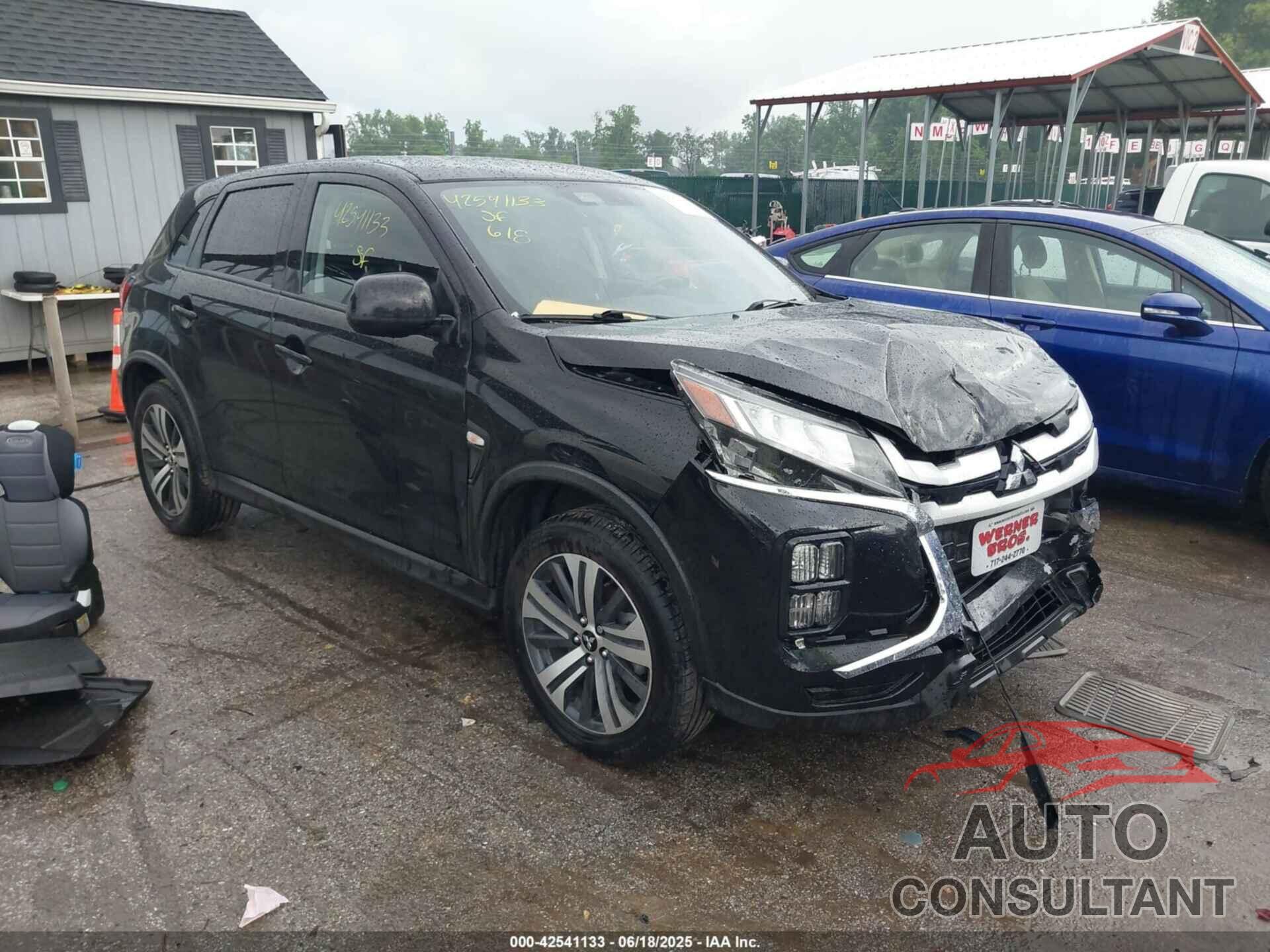 MITSUBISHI OUTLANDER SPORT 2022 - JA4ARUAU7NU022722
