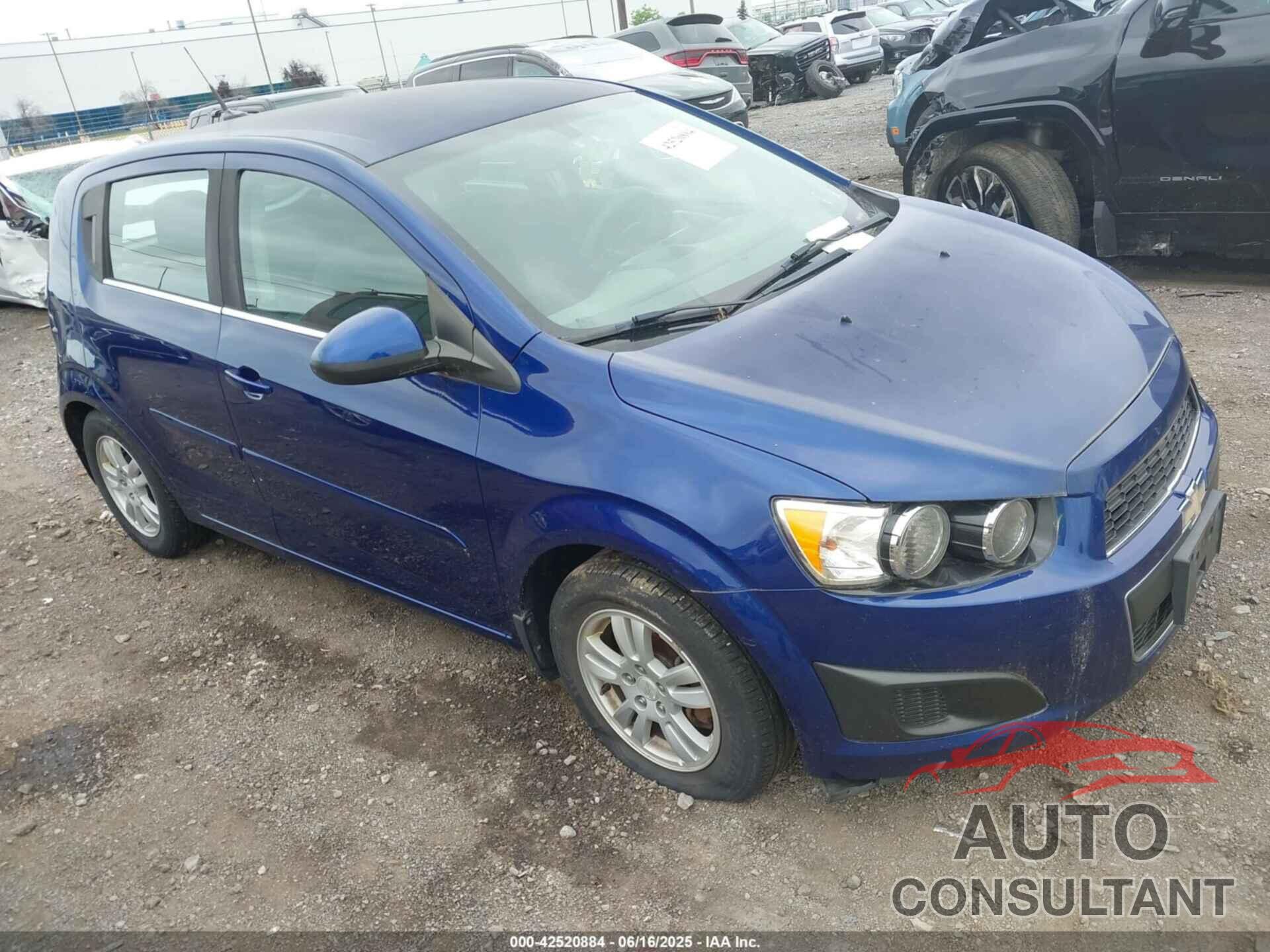 CHEVROLET SONIC 2014 - 1G1JC6SG6E4130463