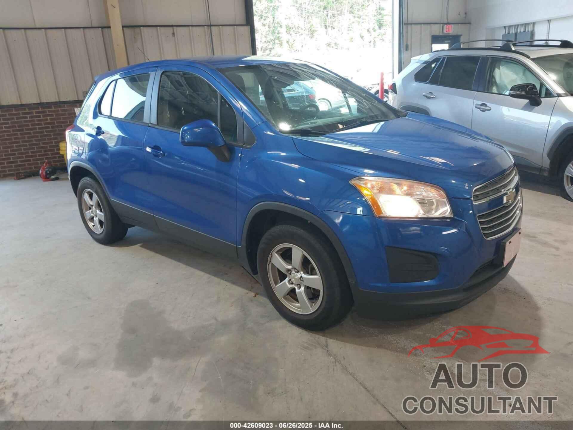 CHEVROLET TRAX 2015 - KL7CJPSB9FB216084