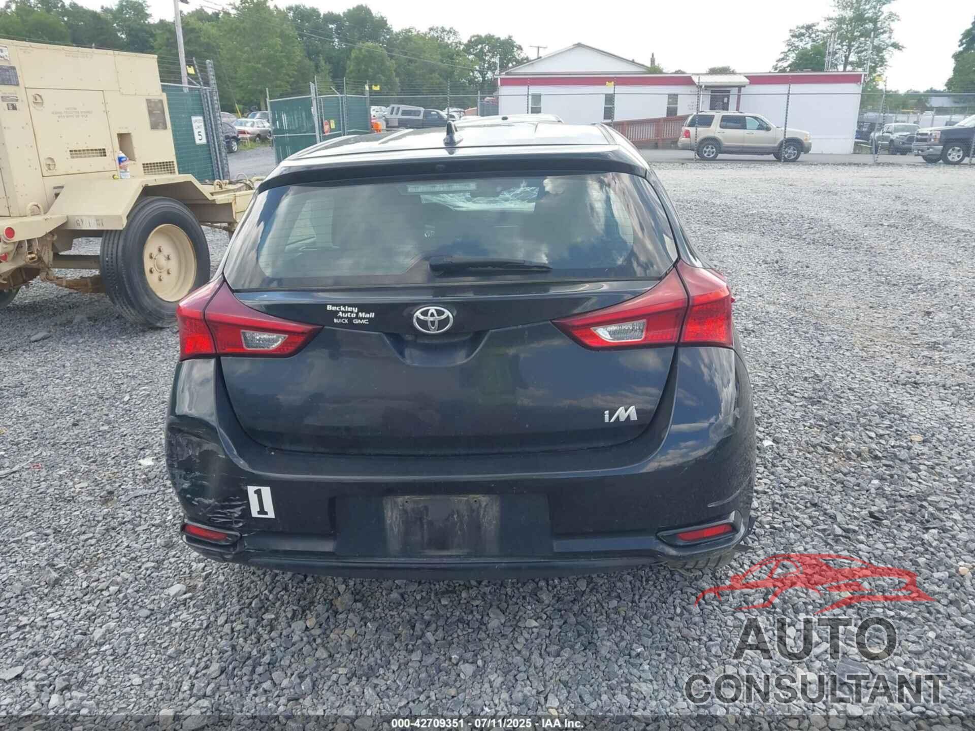TOYOTA COROLLA IM 2017 - JTNKARJE2HJ524725