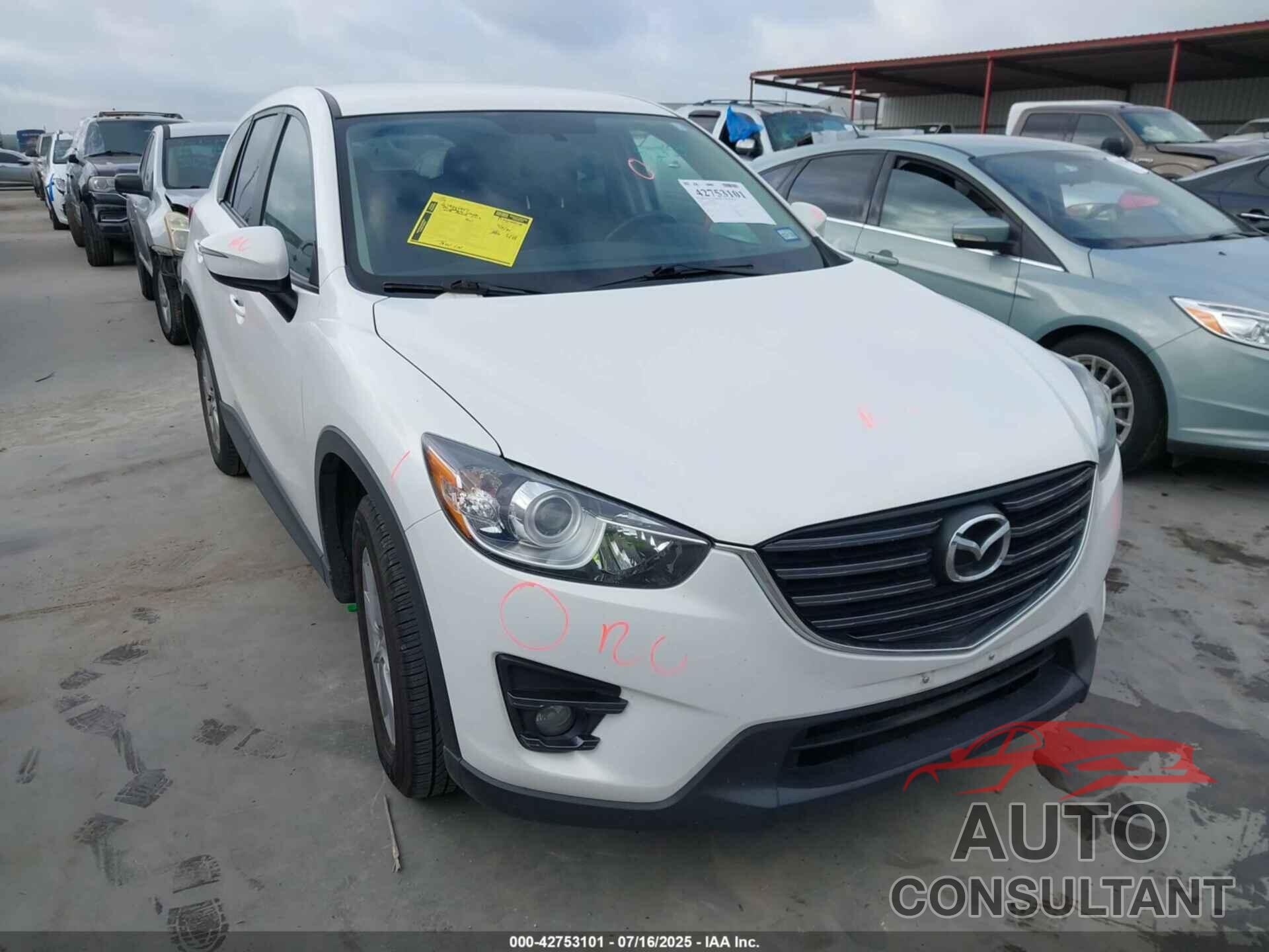MAZDA CX-5 2016 - JM3KE2CY7G0910107