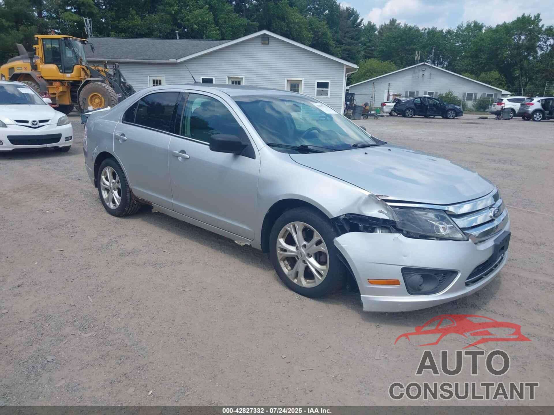 FORD FUSION 2012 - 3FAHP0HA8CR300262