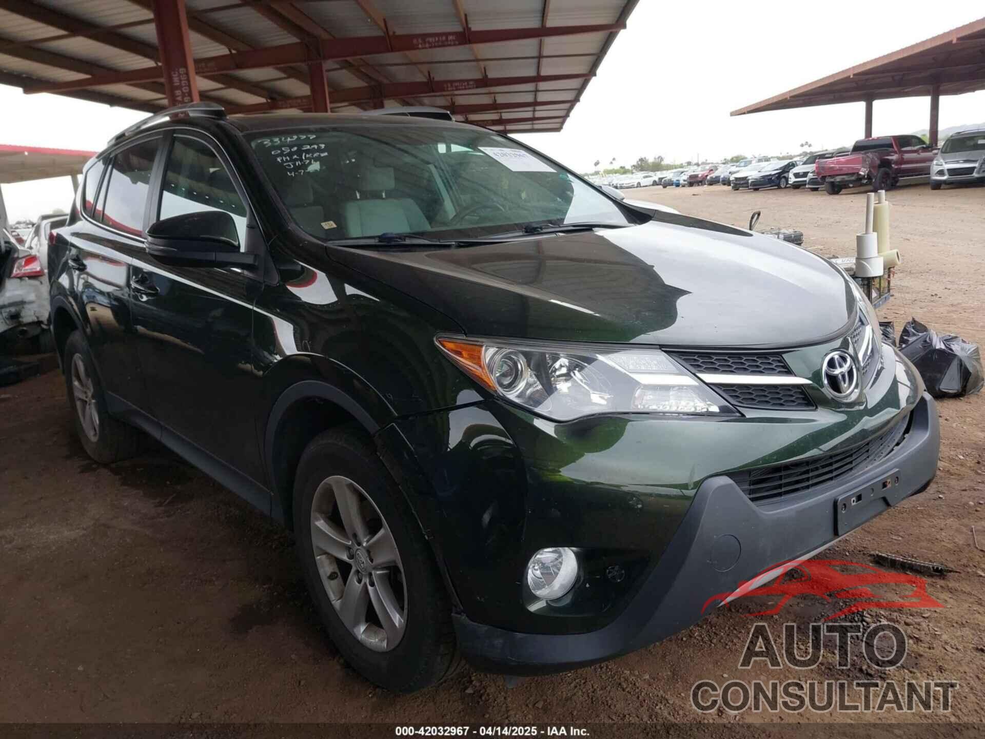 TOYOTA RAV4 2013 - 2T3RFREV3DW050293