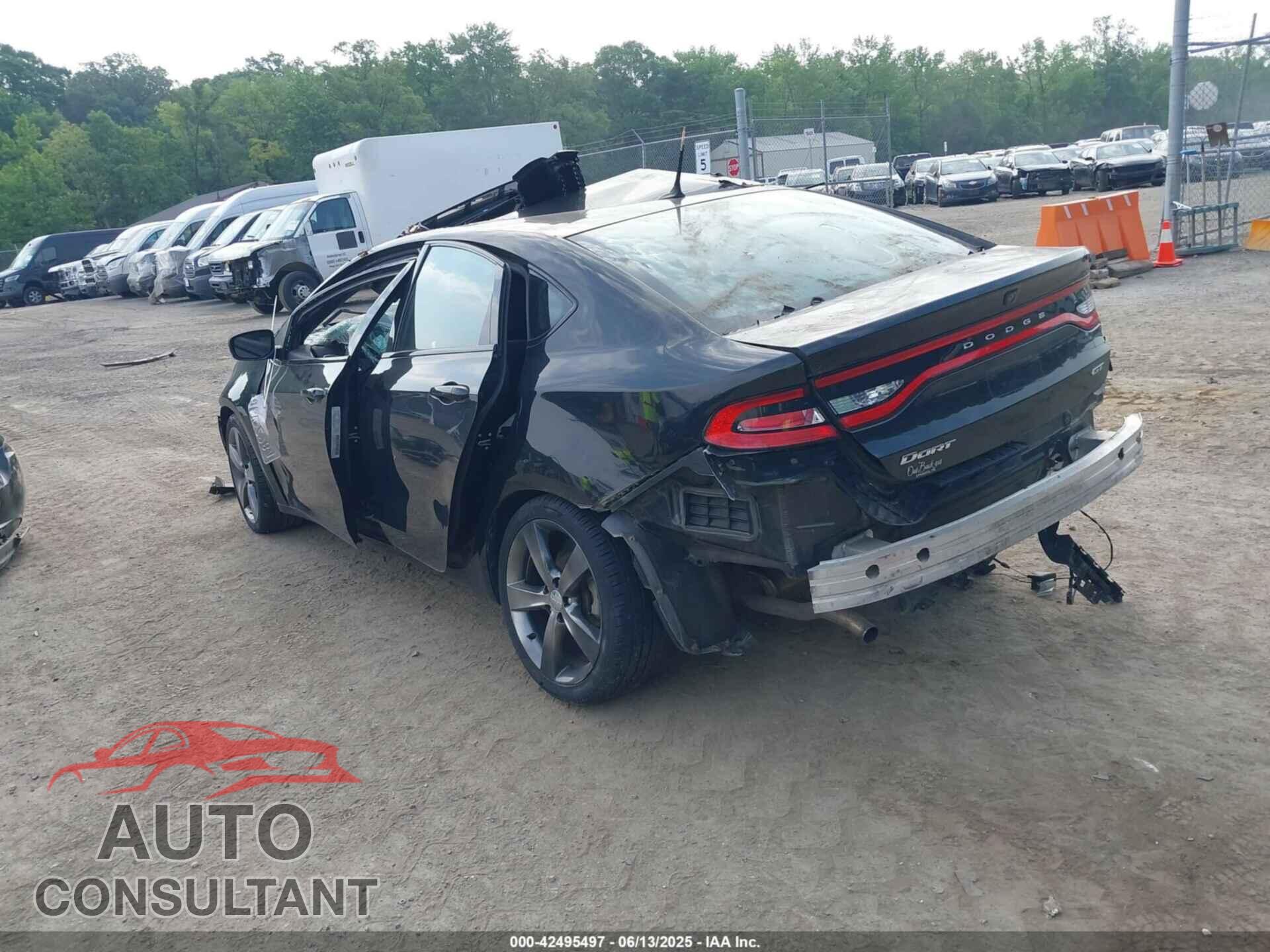 DODGE DART 2015 - 1C3CDFEB3FD193779