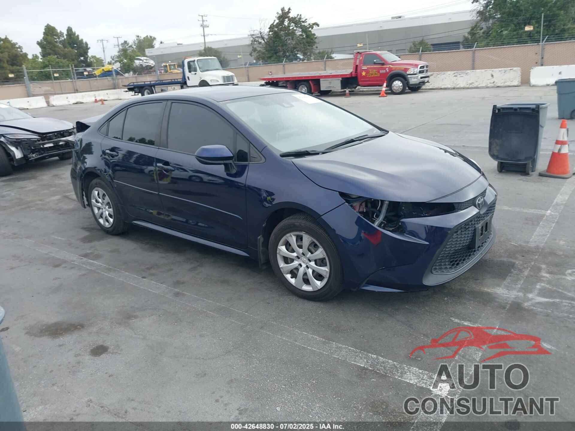 TOYOTA COROLLA 2021 - JTDEPMAE4MJ134397
