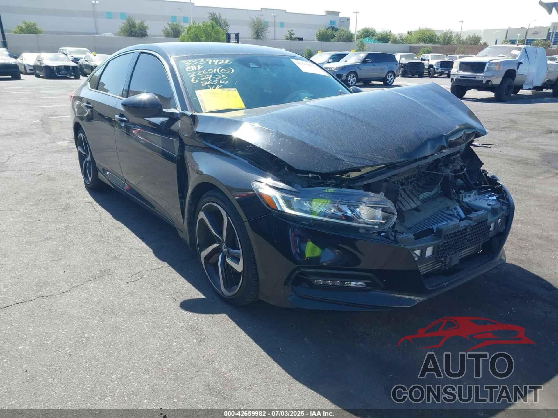 HONDA ACCORD 2020 - 1HGCV1F34LA062300