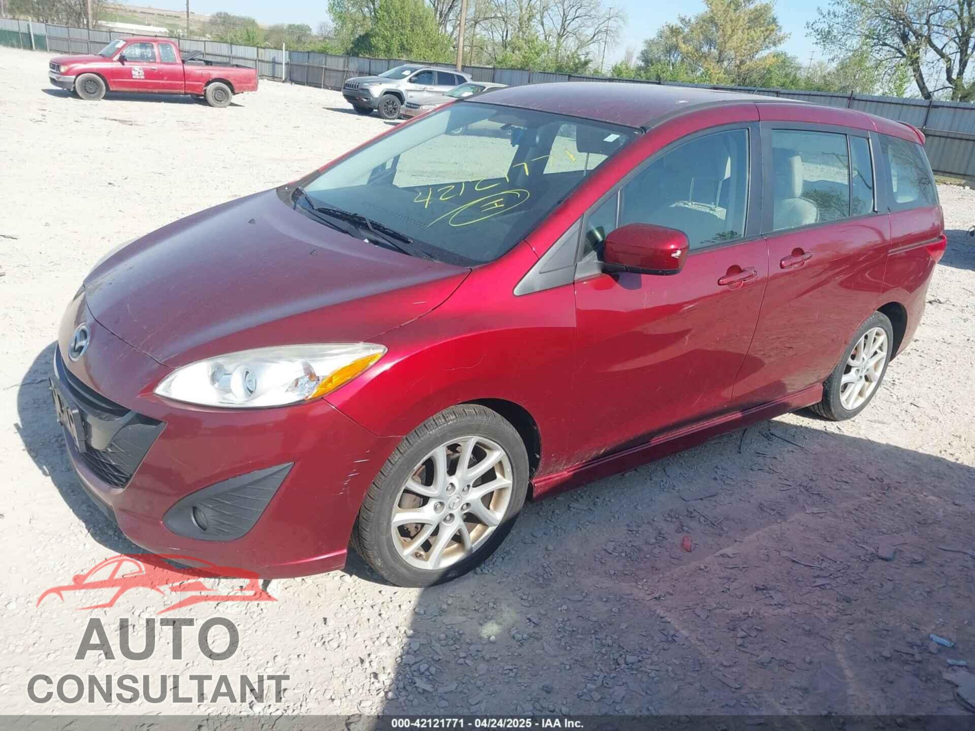 MAZDA MAZDA5 2012 - JM1CW2CL3C0133076