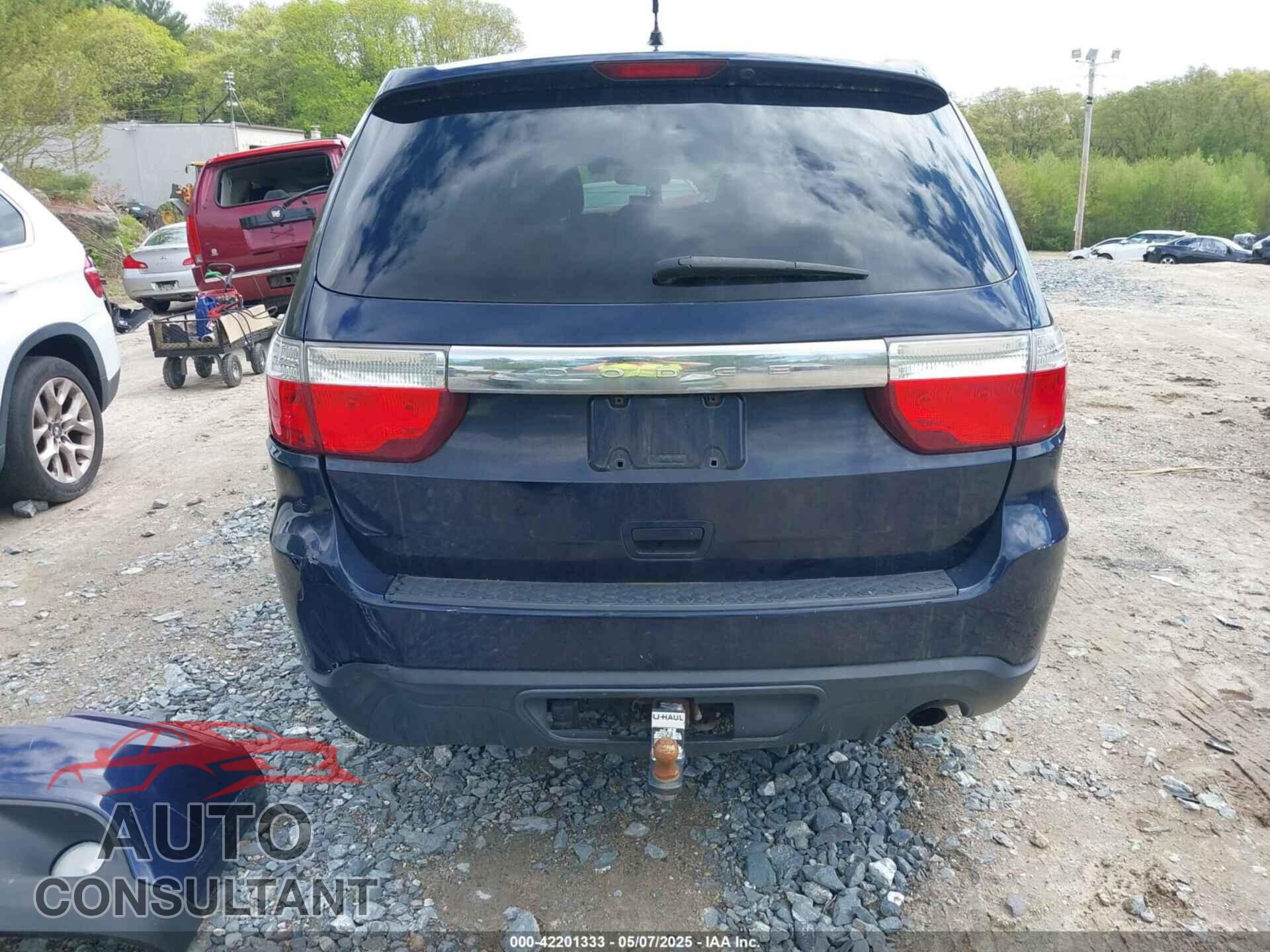 DODGE DURANGO 2012 - 1C4RDJAG7CC213138