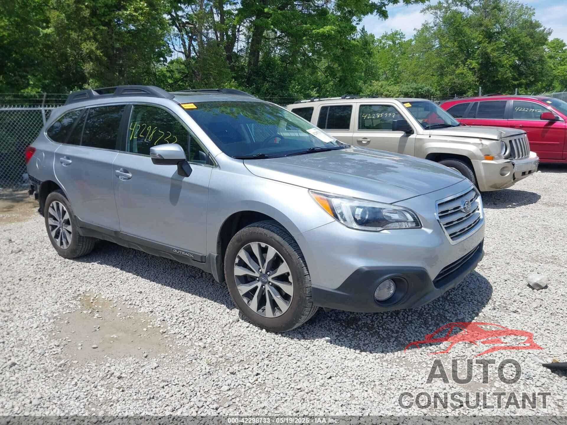 SUBARU OUTBACK 2017 - 4S4BSENC3H3401597