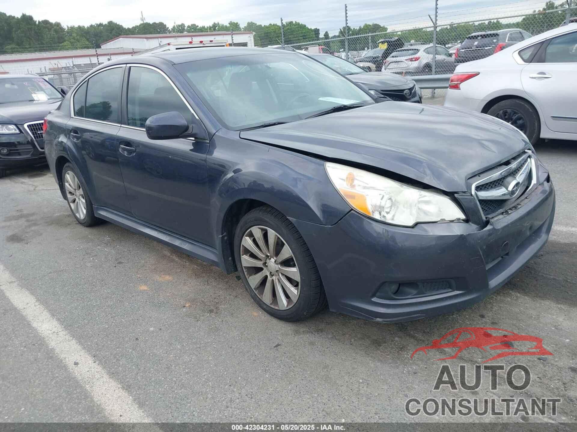 SUBARU LEGACY 2011 - 4S3BMCL69B3222293
