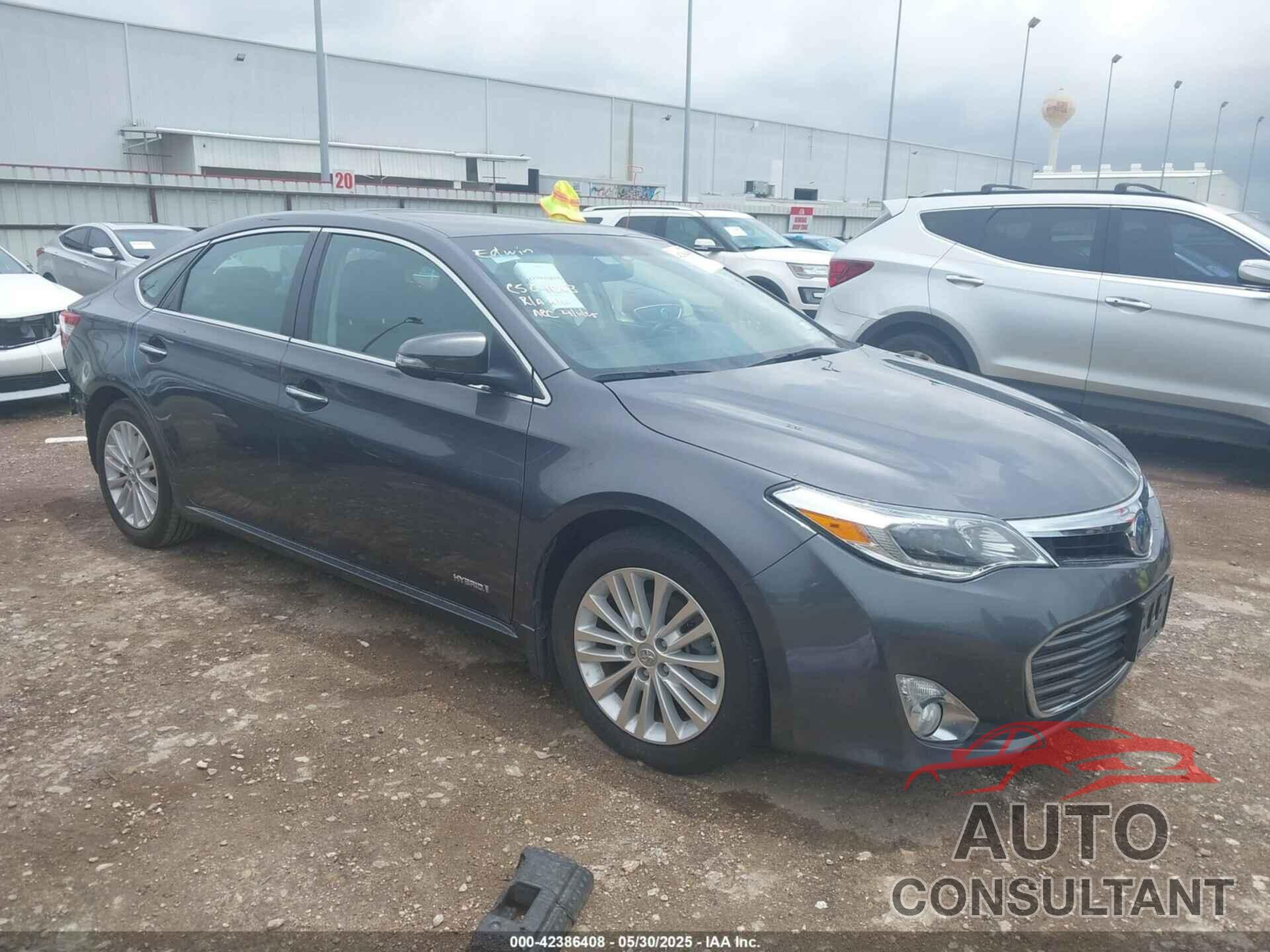 TOYOTA AVALON HYBRID 2015 - 4T1BD1EBXFU037714