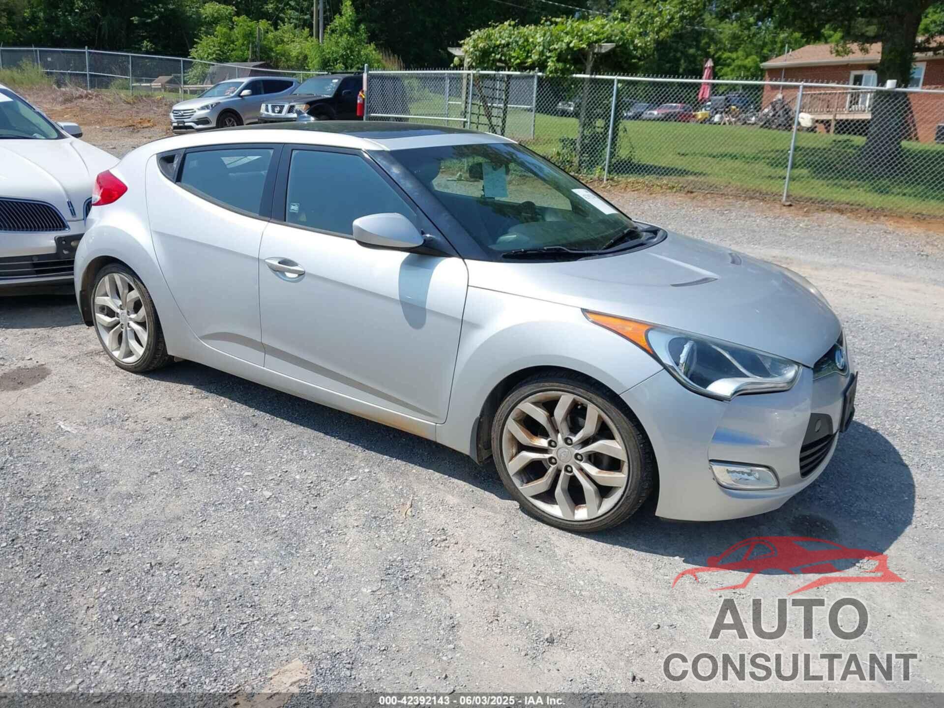 HYUNDAI VELOSTER 2015 - KMHTC6AD5FU240263