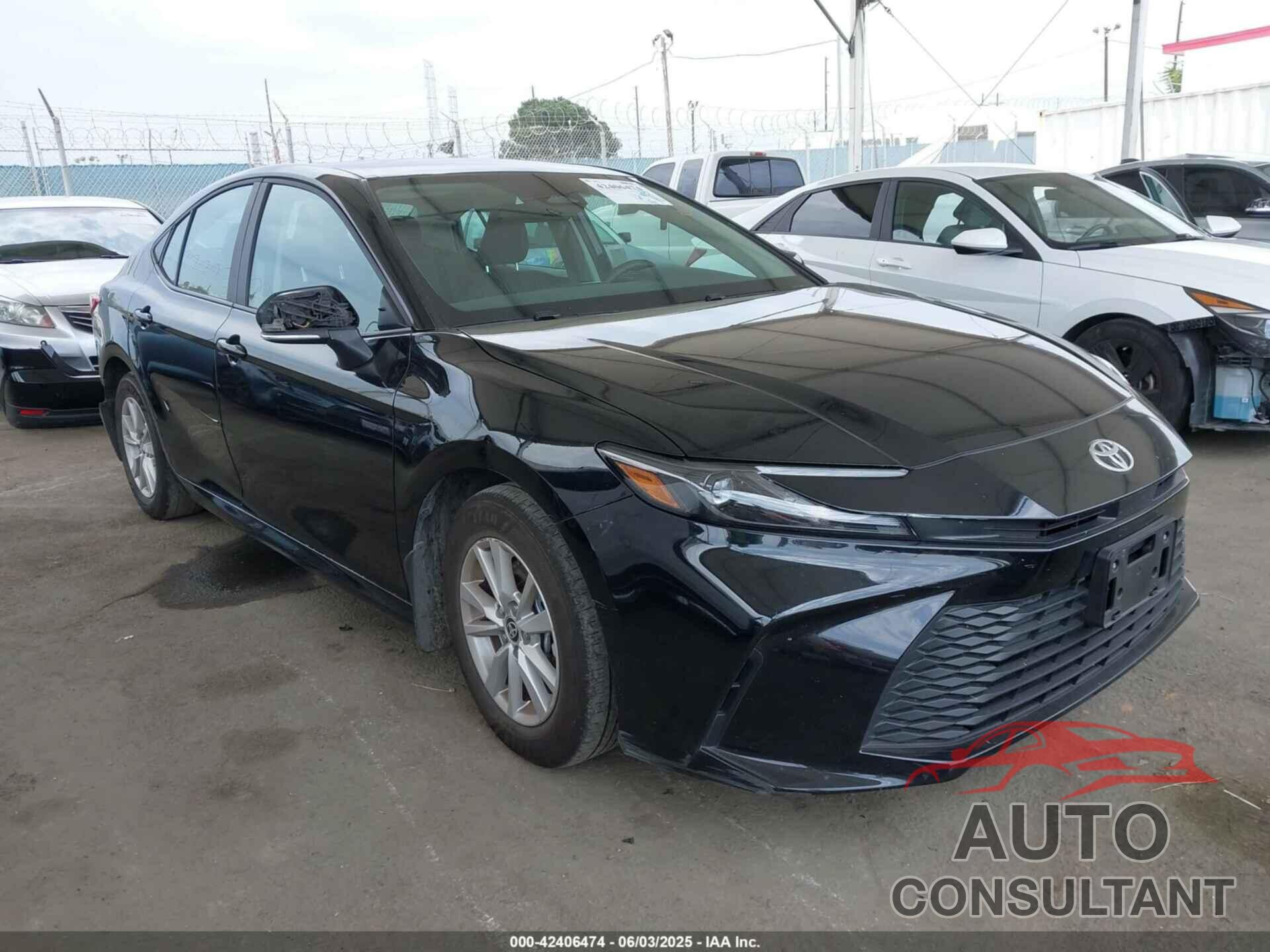 TOYOTA CAMRY 2025 - 4T1DAACK2SU550647