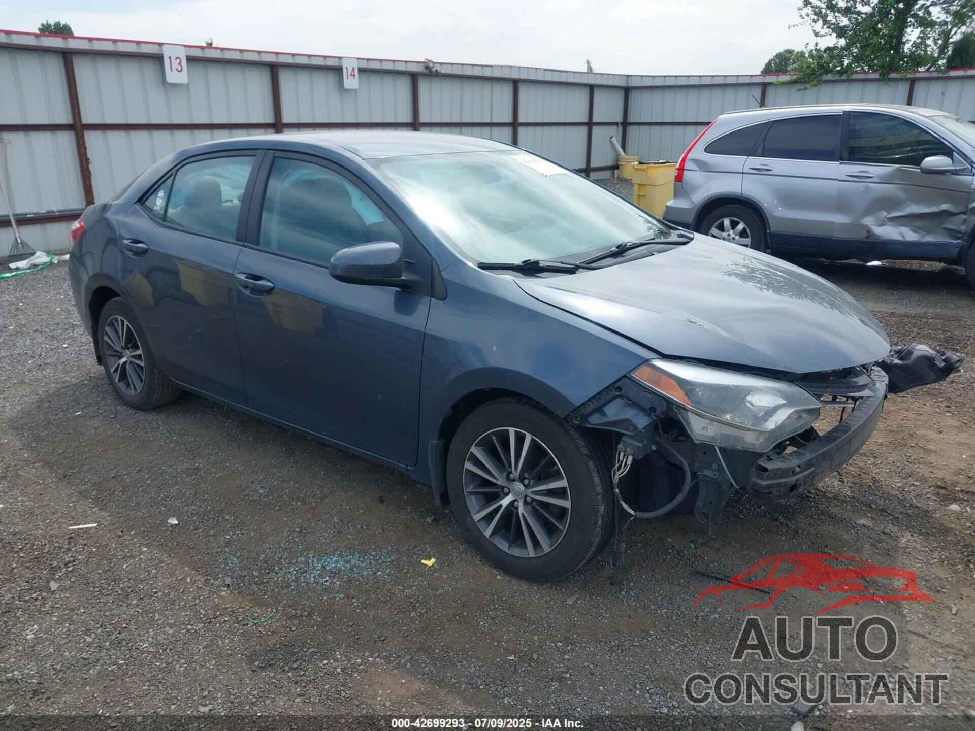 TOYOTA COROLLA 2016 - 2T1BURHE5GC608226