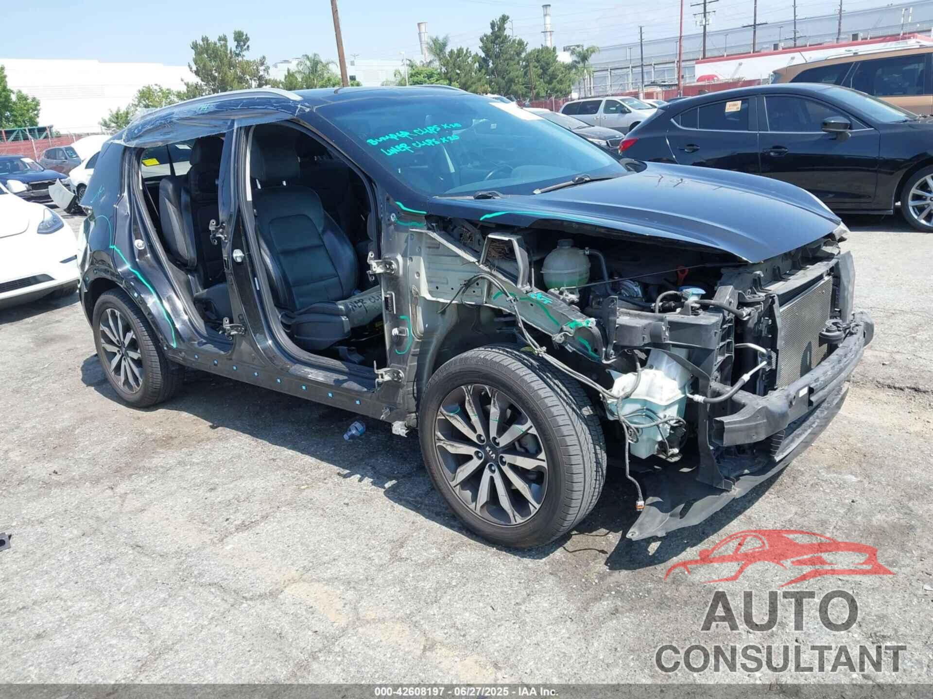 KIA SPORTAGE 2017 - KNDPN3ACXH7178768