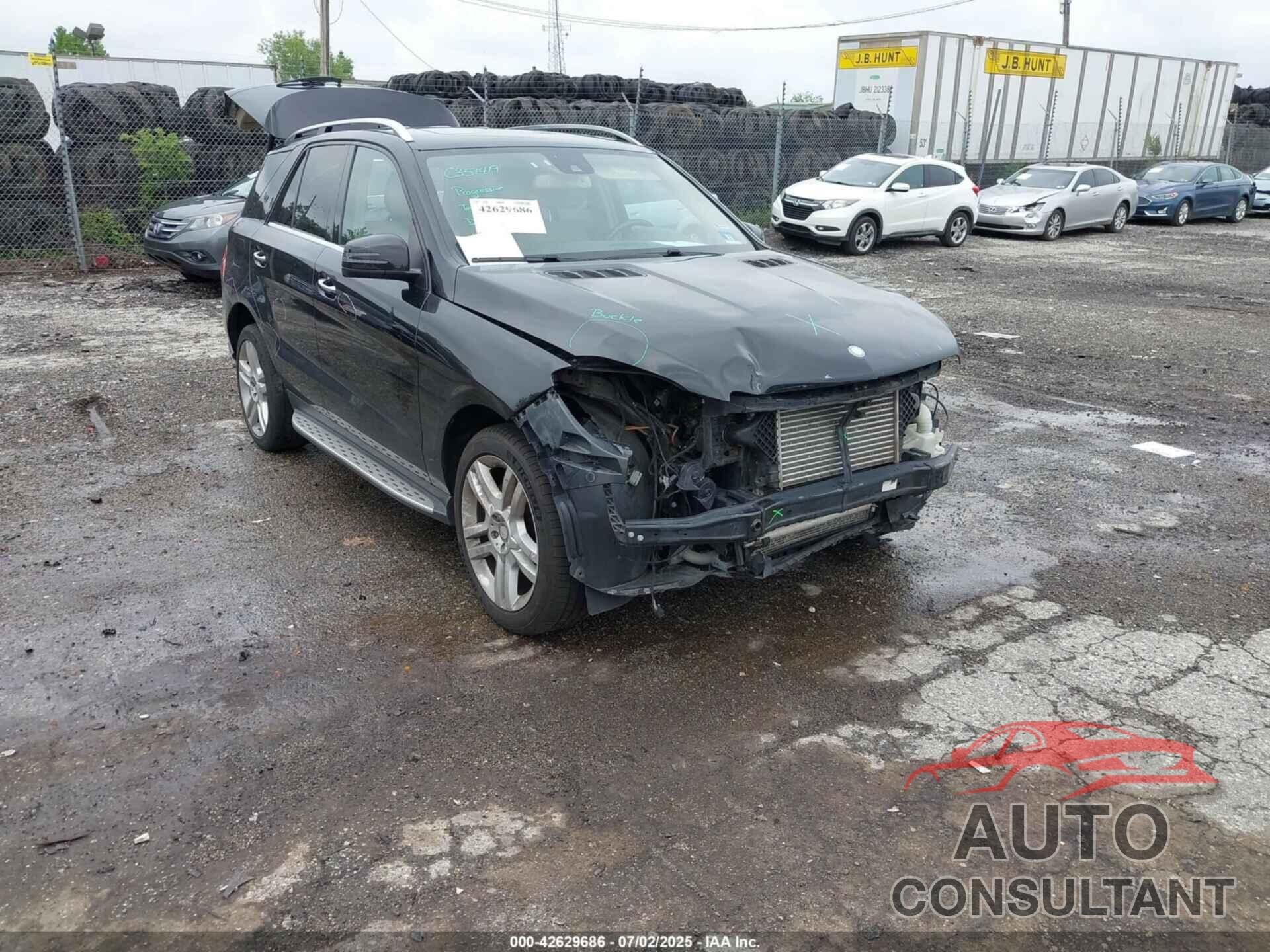 MERCEDES-BENZ ML 250 BLUETEC 2015 - 4JGDA0EB0FA499681