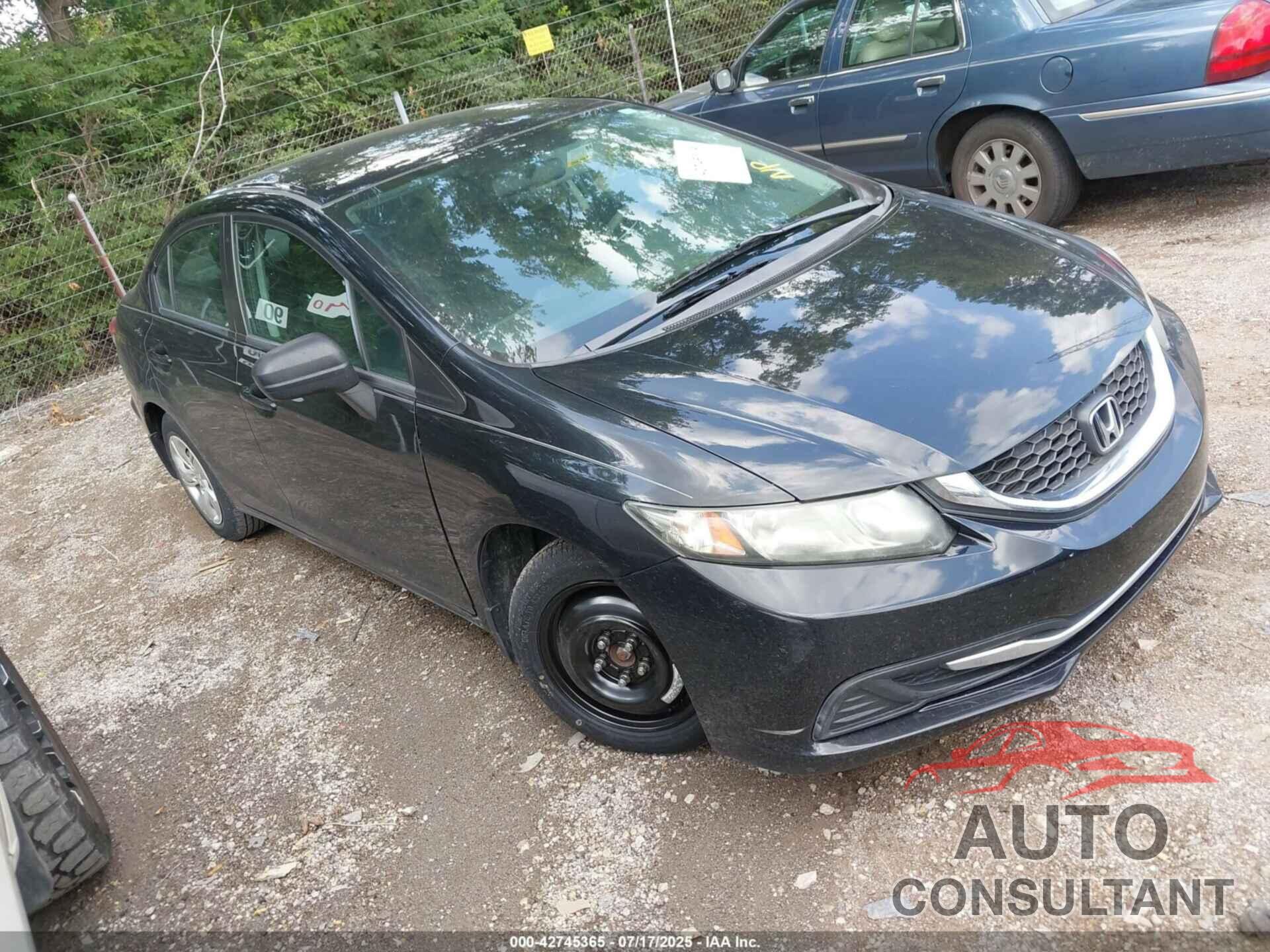 HONDA CIVIC 2015 - 19XFB2F58FE090906