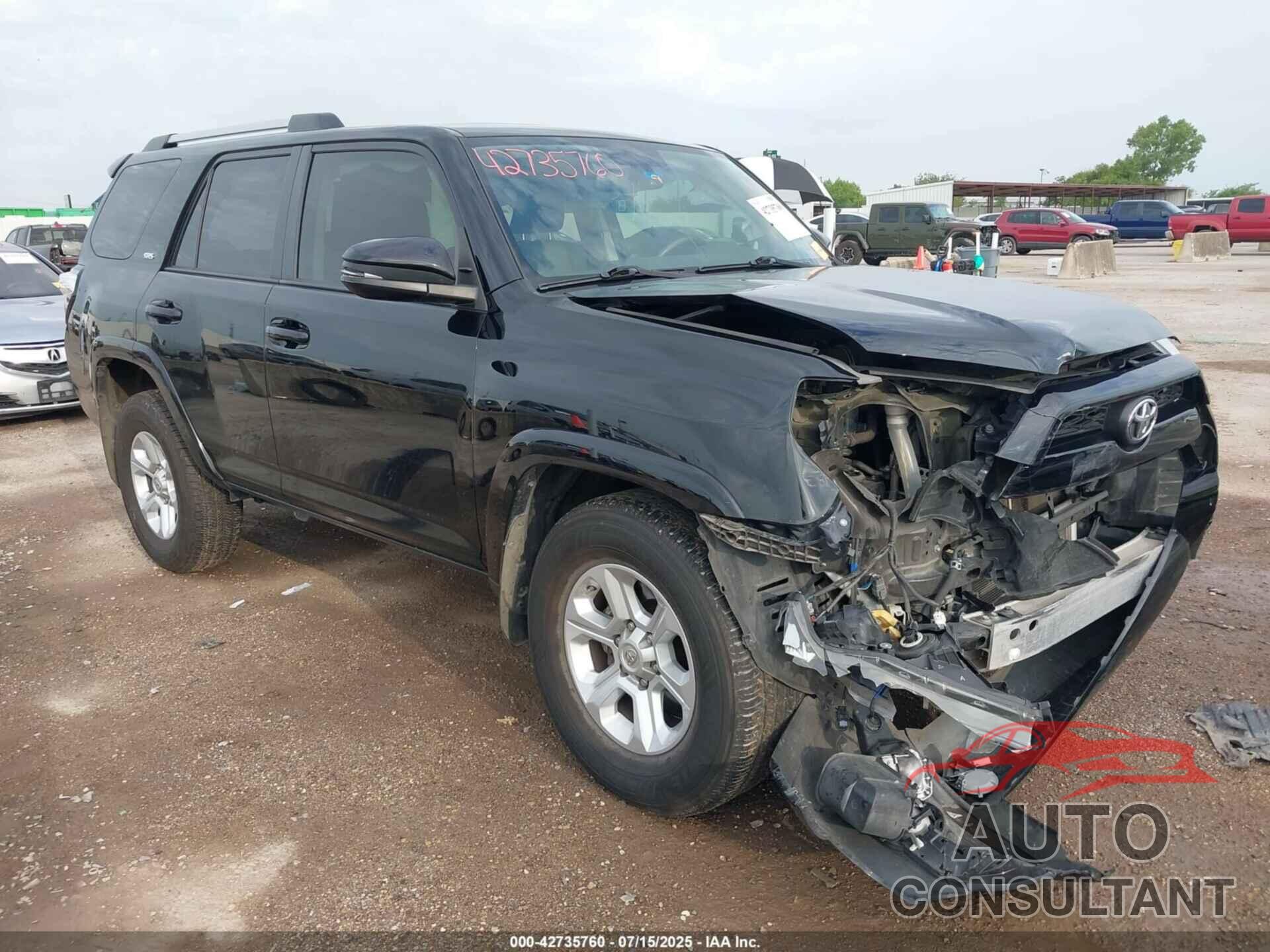 TOYOTA 4RUNNER 2019 - JTEZU5JR9K5207607
