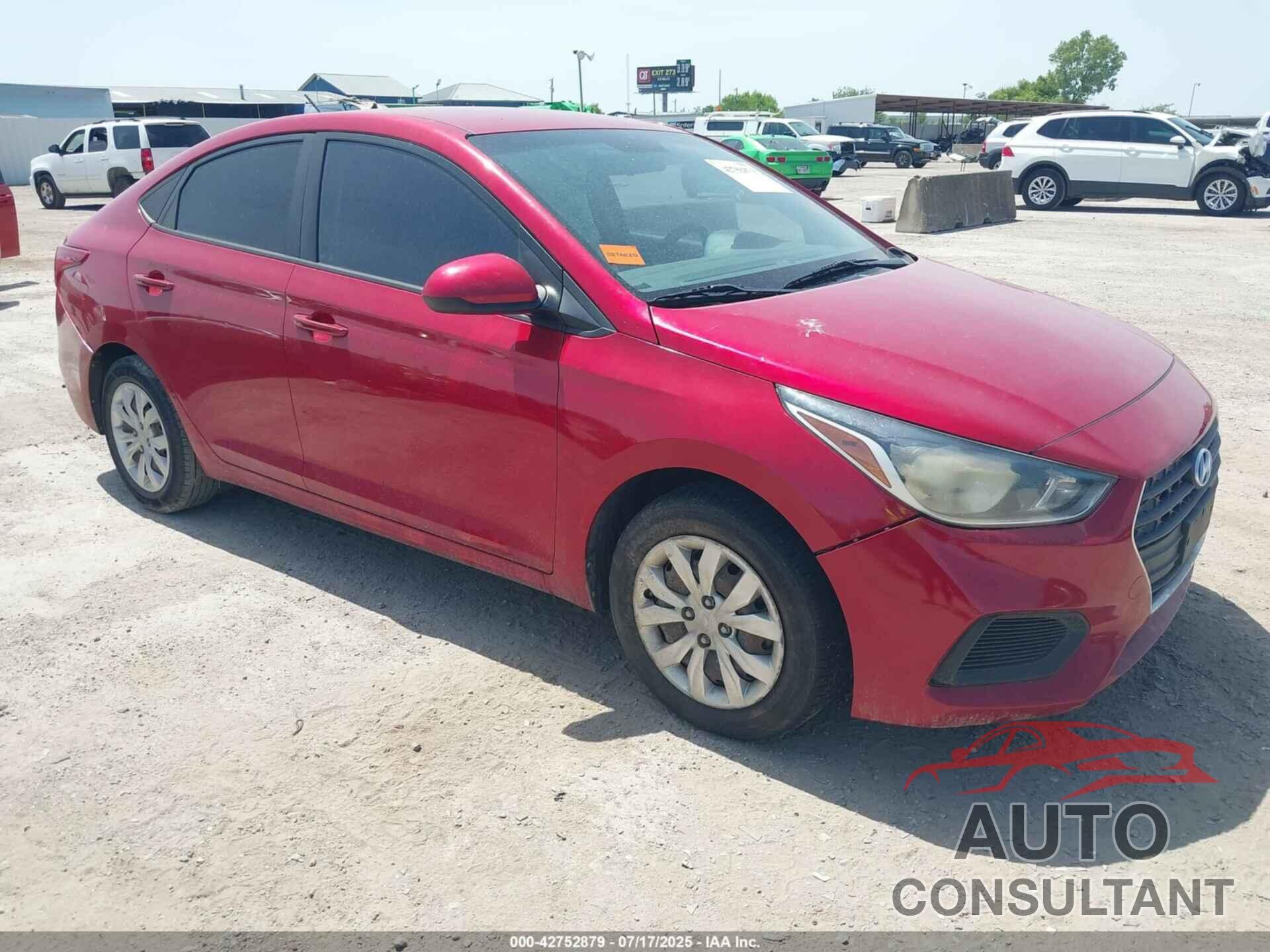 HYUNDAI ACCENT 2018 - 3KPC24A39JE029531