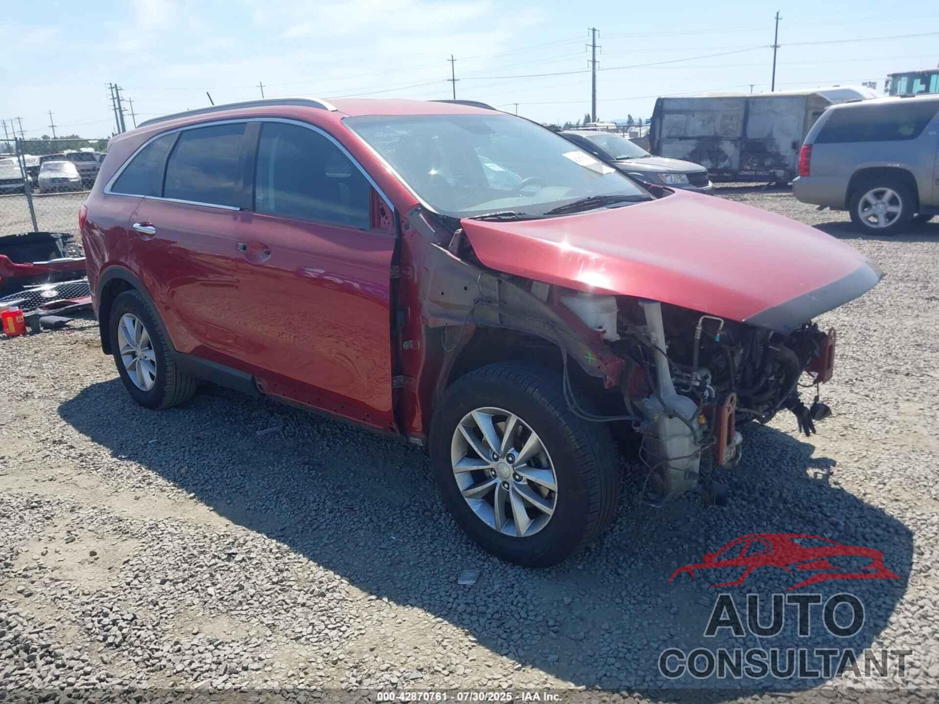 KIA SORENTO 2016 - 5XYPG4A30GG166517