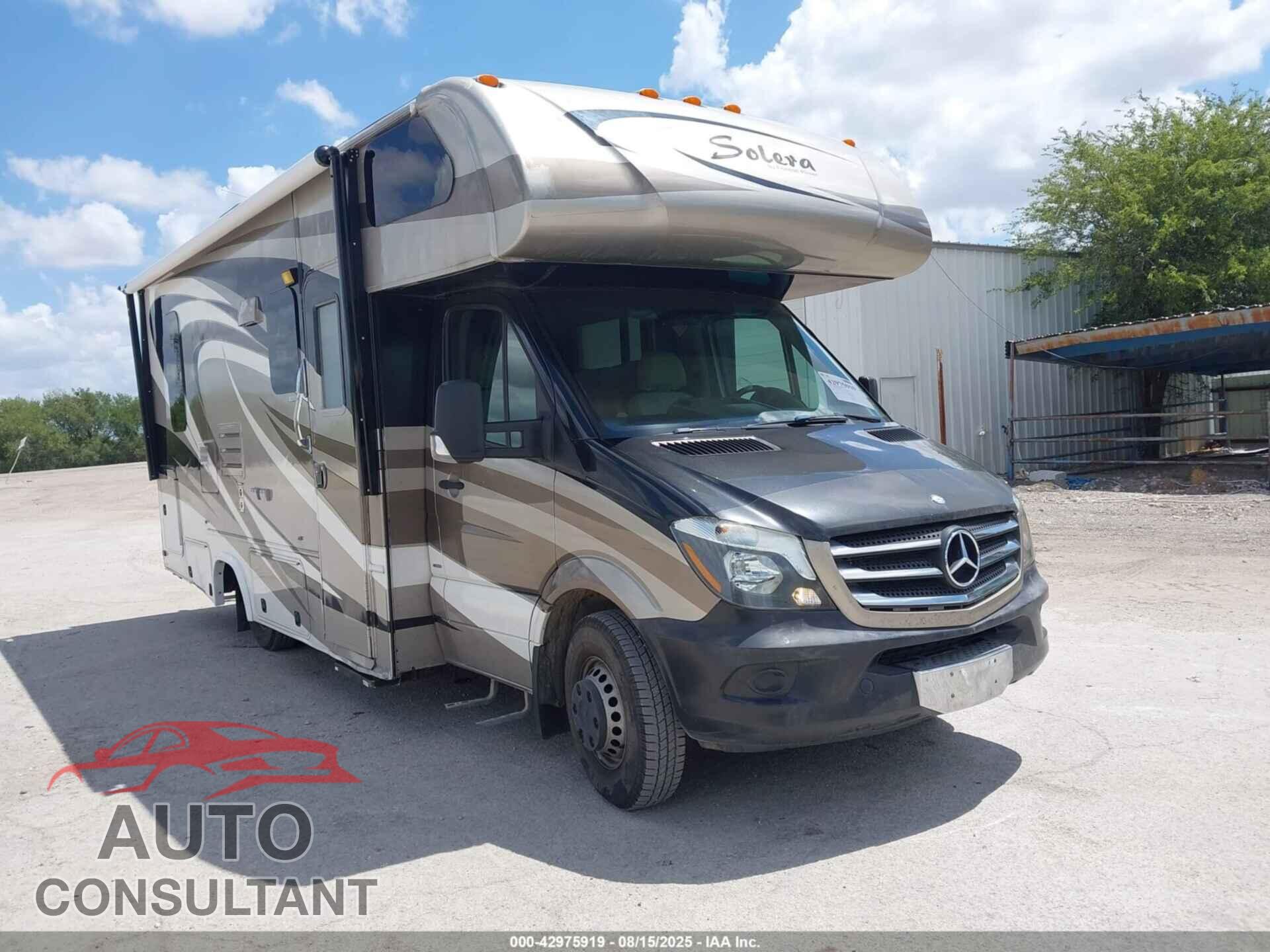 MERCEDES-BENZ SPRINTER 3500 2014 - WDAPF4CC4E9577646