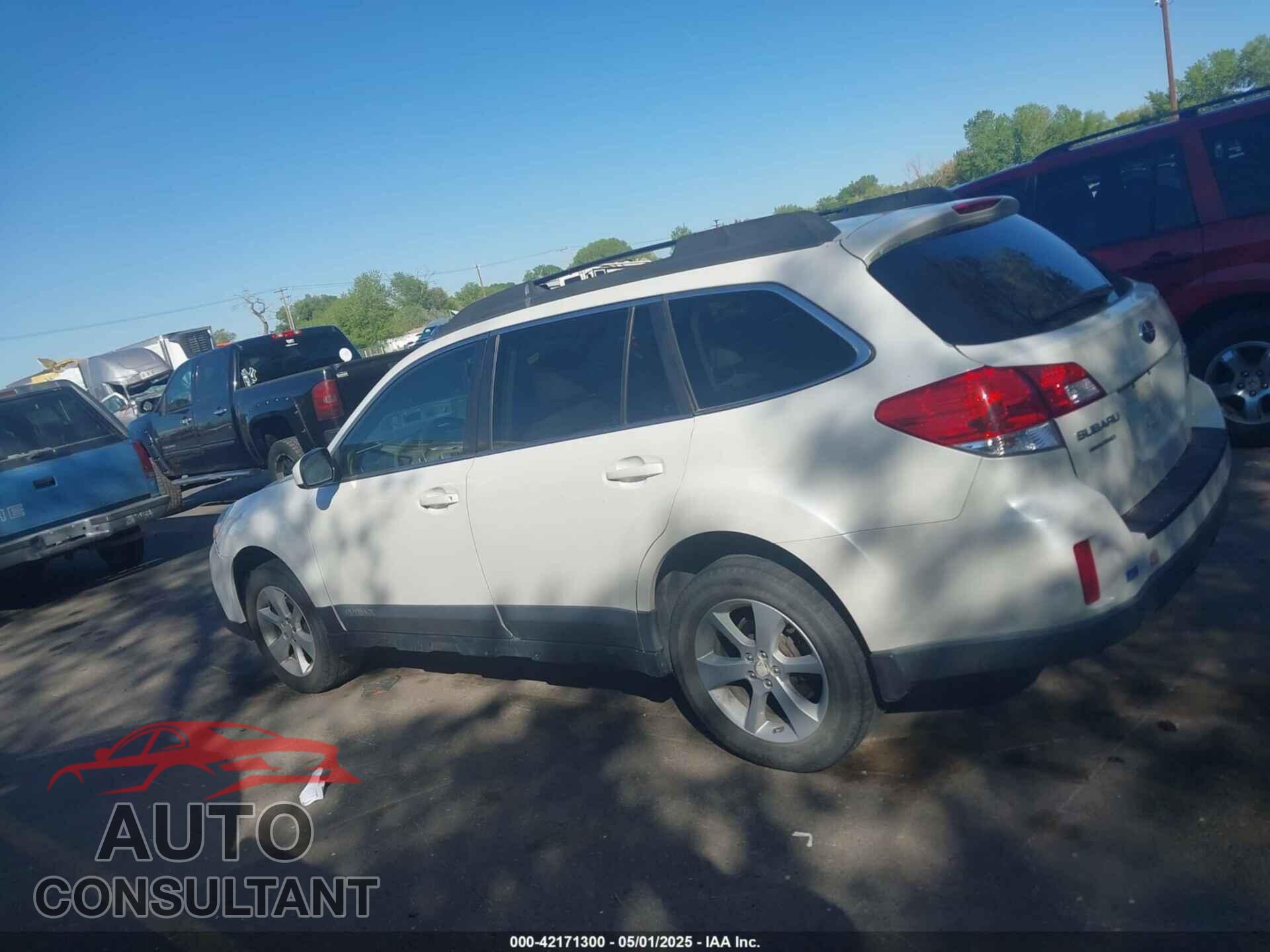 SUBARU OUTBACK 2013 - 4S4BRBCC3D3309042