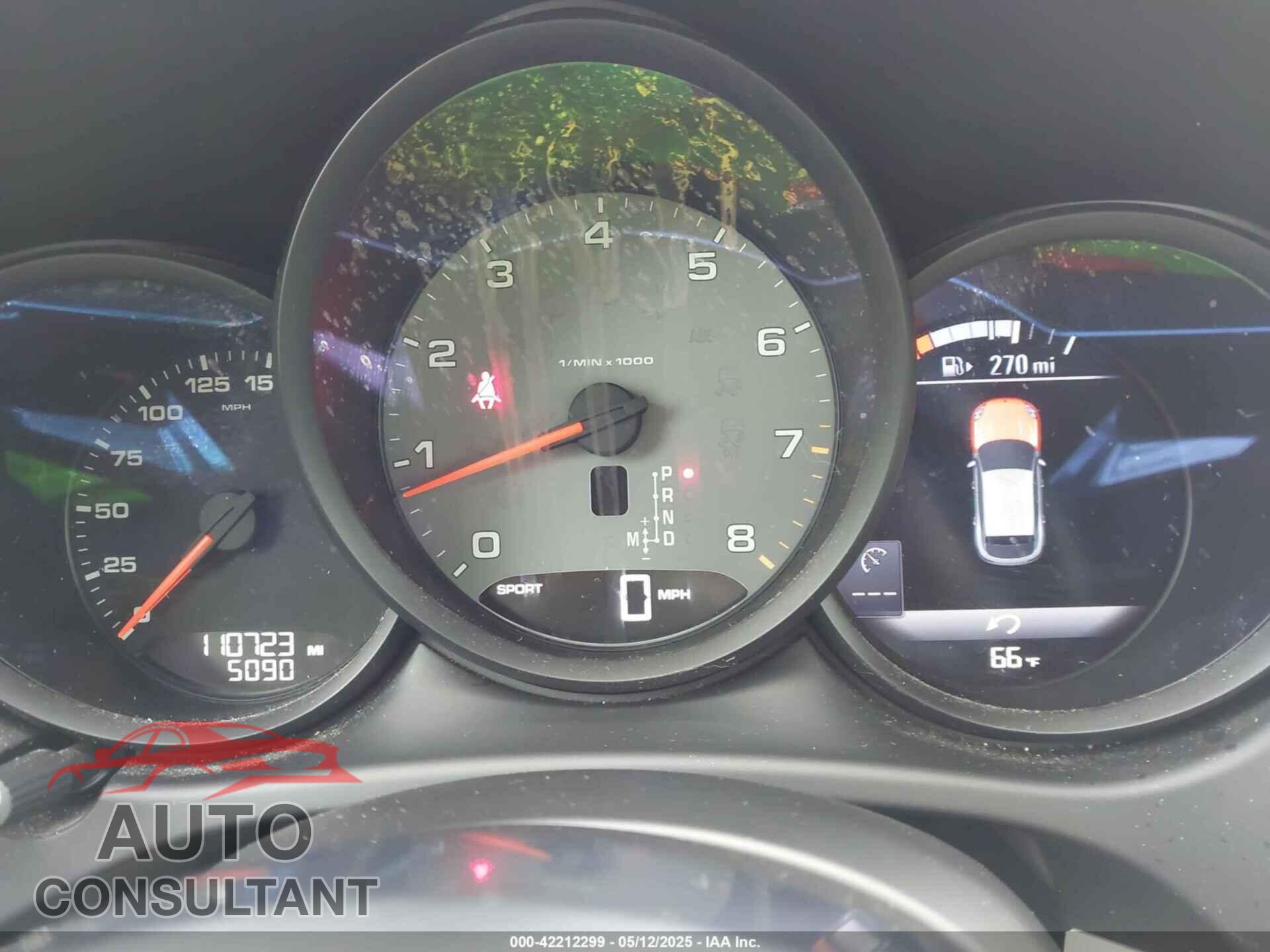 PORSCHE MACAN 2017 - WP1AB2A50HLB19003