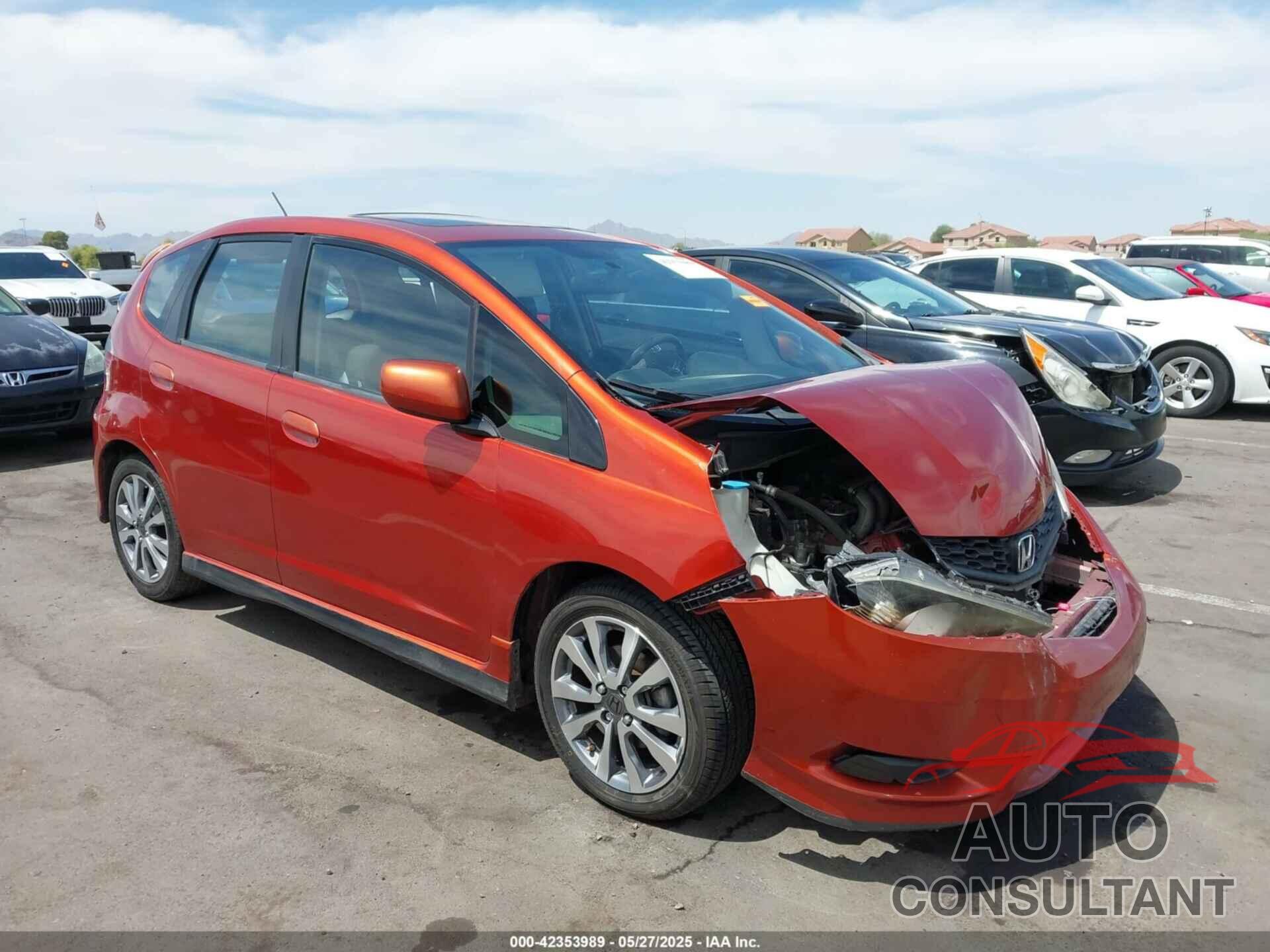 HONDA FIT 2012 - JHMGE8H57CC042178