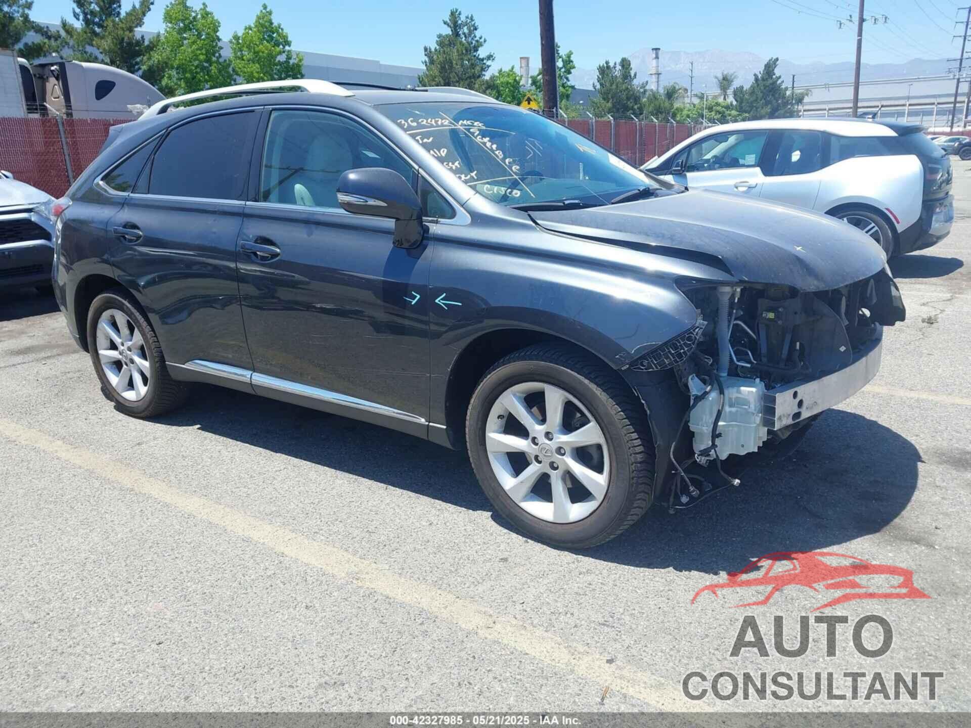 LEXUS RX 350 2011 - 2T2ZK1BA3BC064034