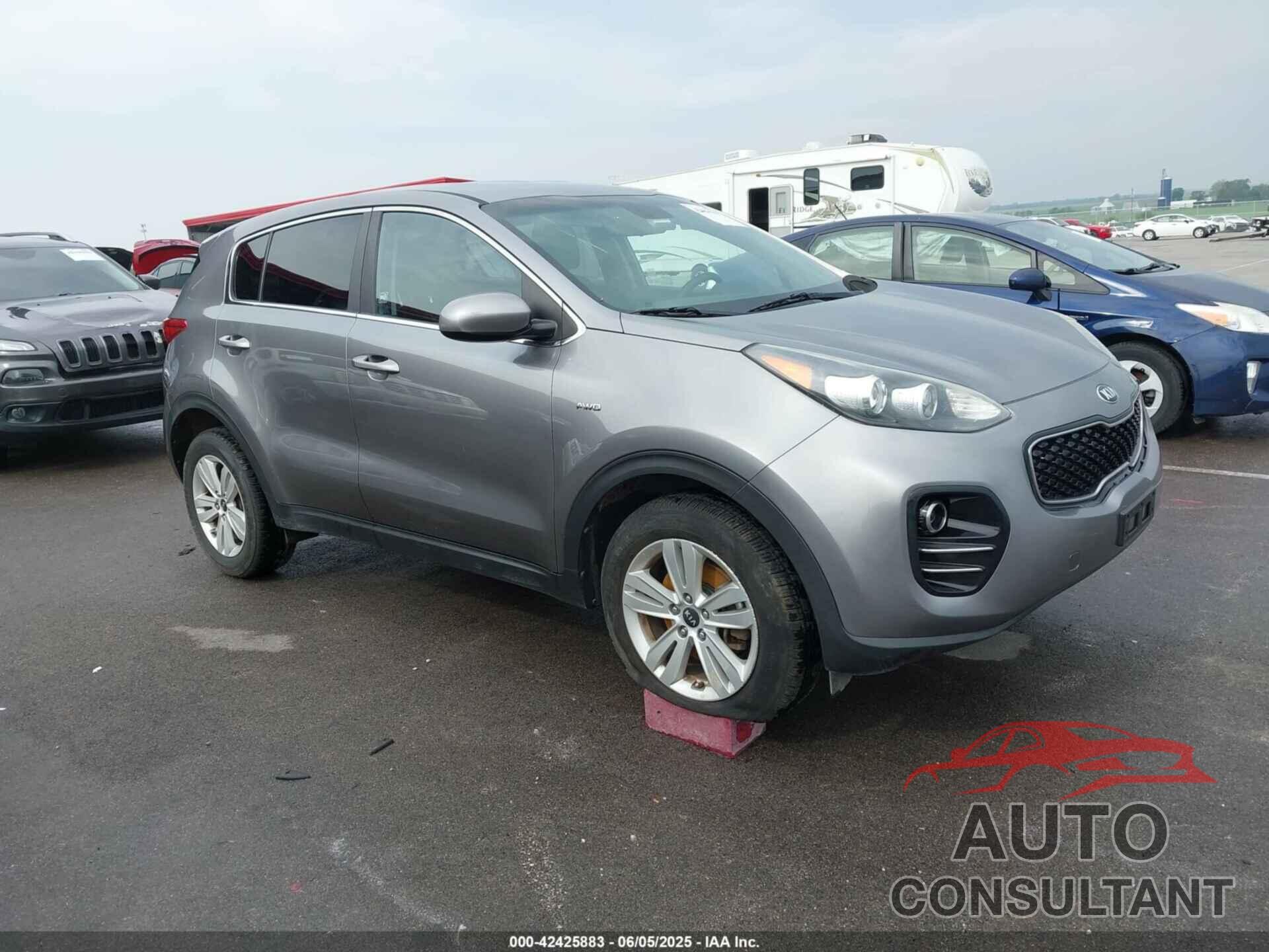 KIA SPORTAGE 2017 - KNDPMCAC5H7126581