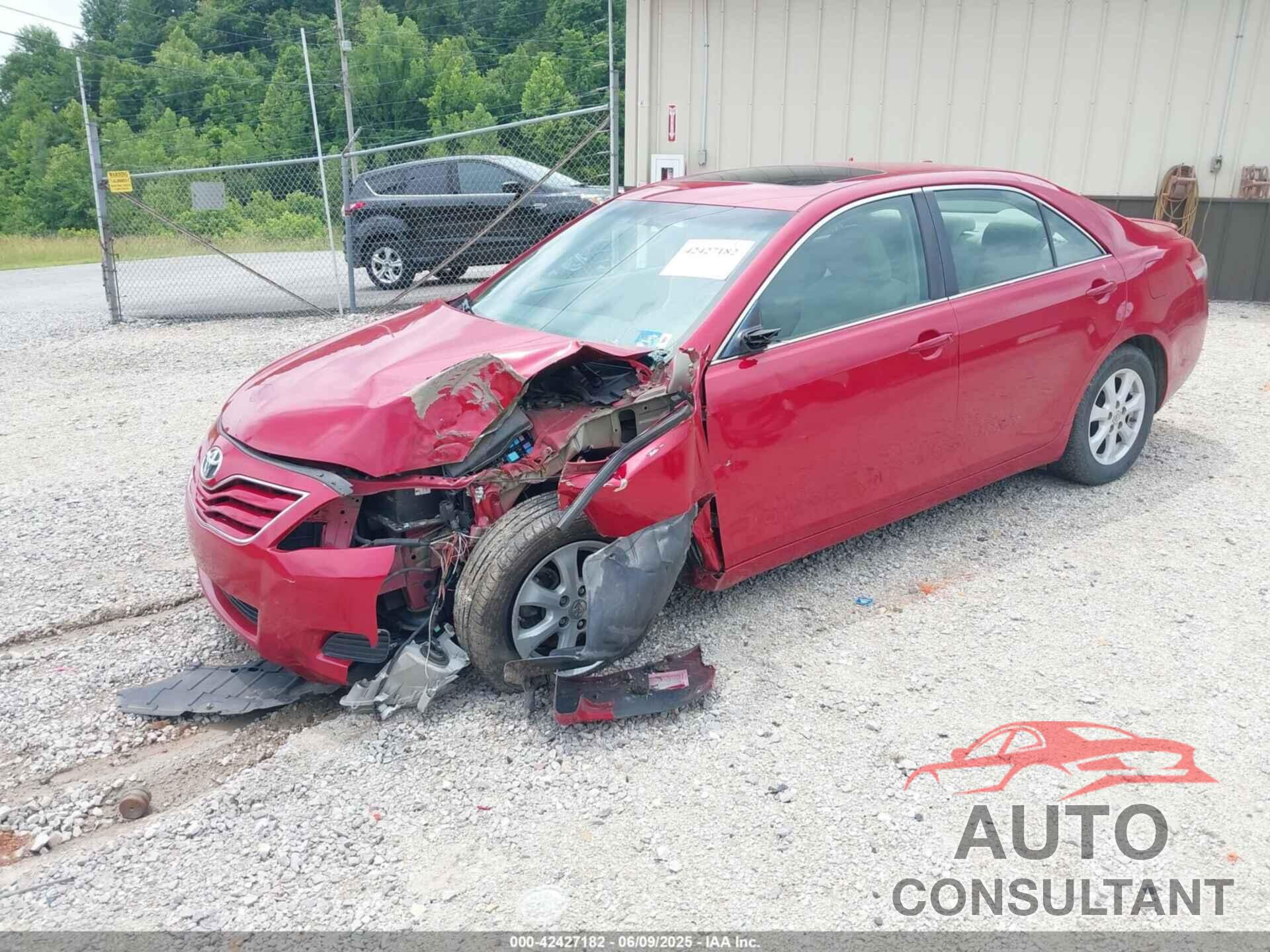 TOYOTA CAMRY 2011 - 4T1BF3EK0BU123145