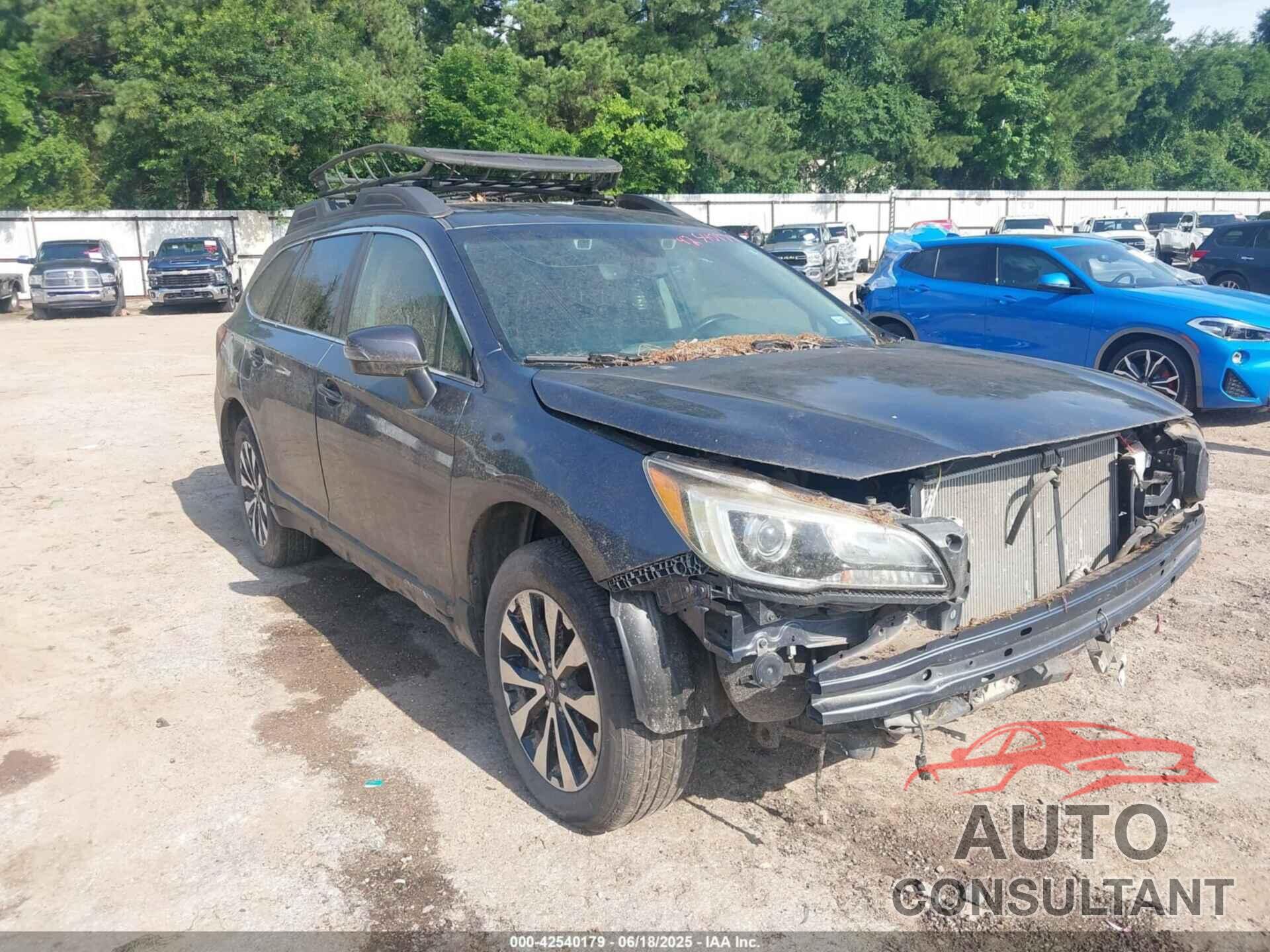 SUBARU OUTBACK 2017 - 4S4BSANC3H3355097