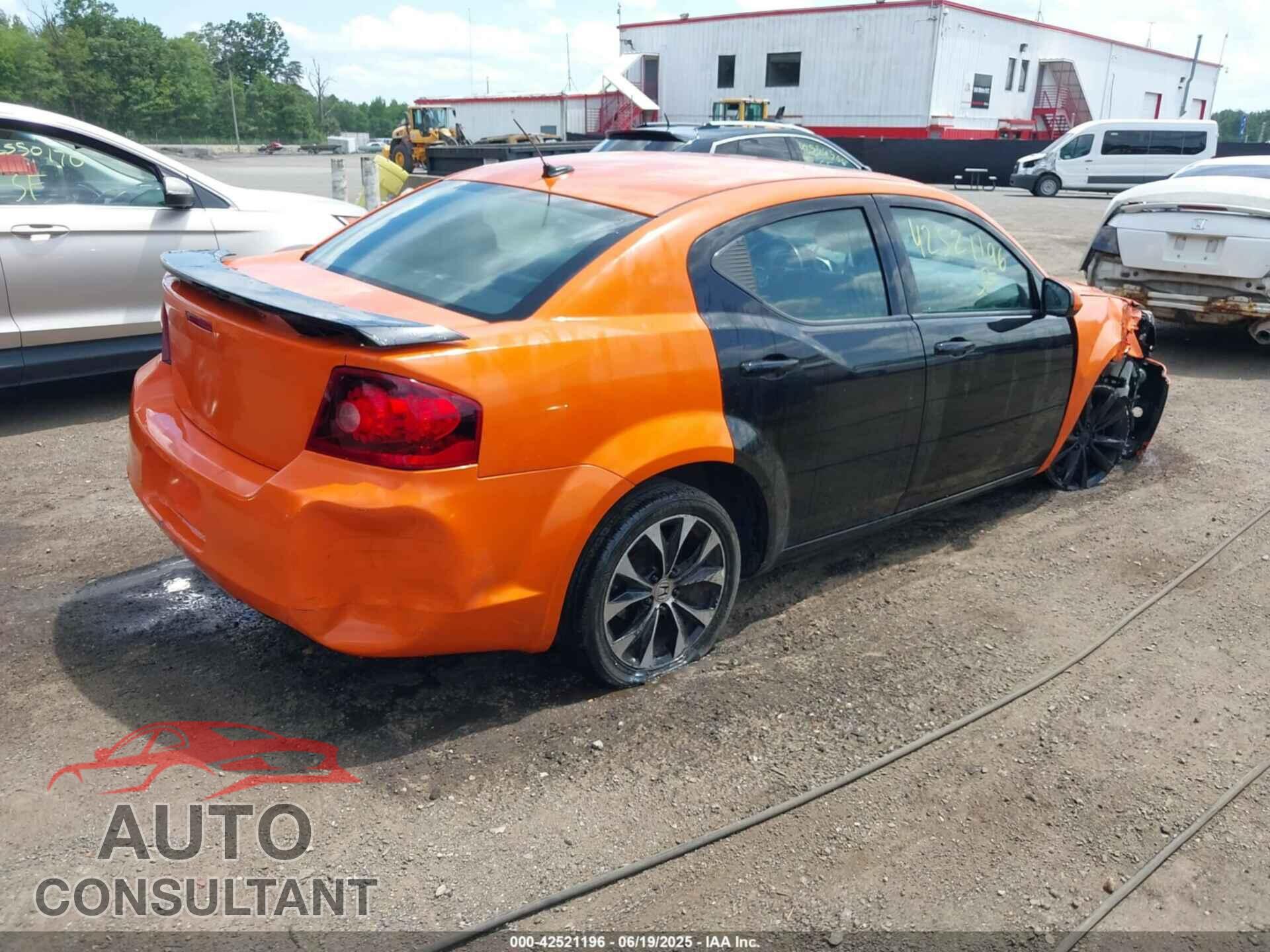 DODGE AVENGER 2014 - 1C3CDZCB7EN237635