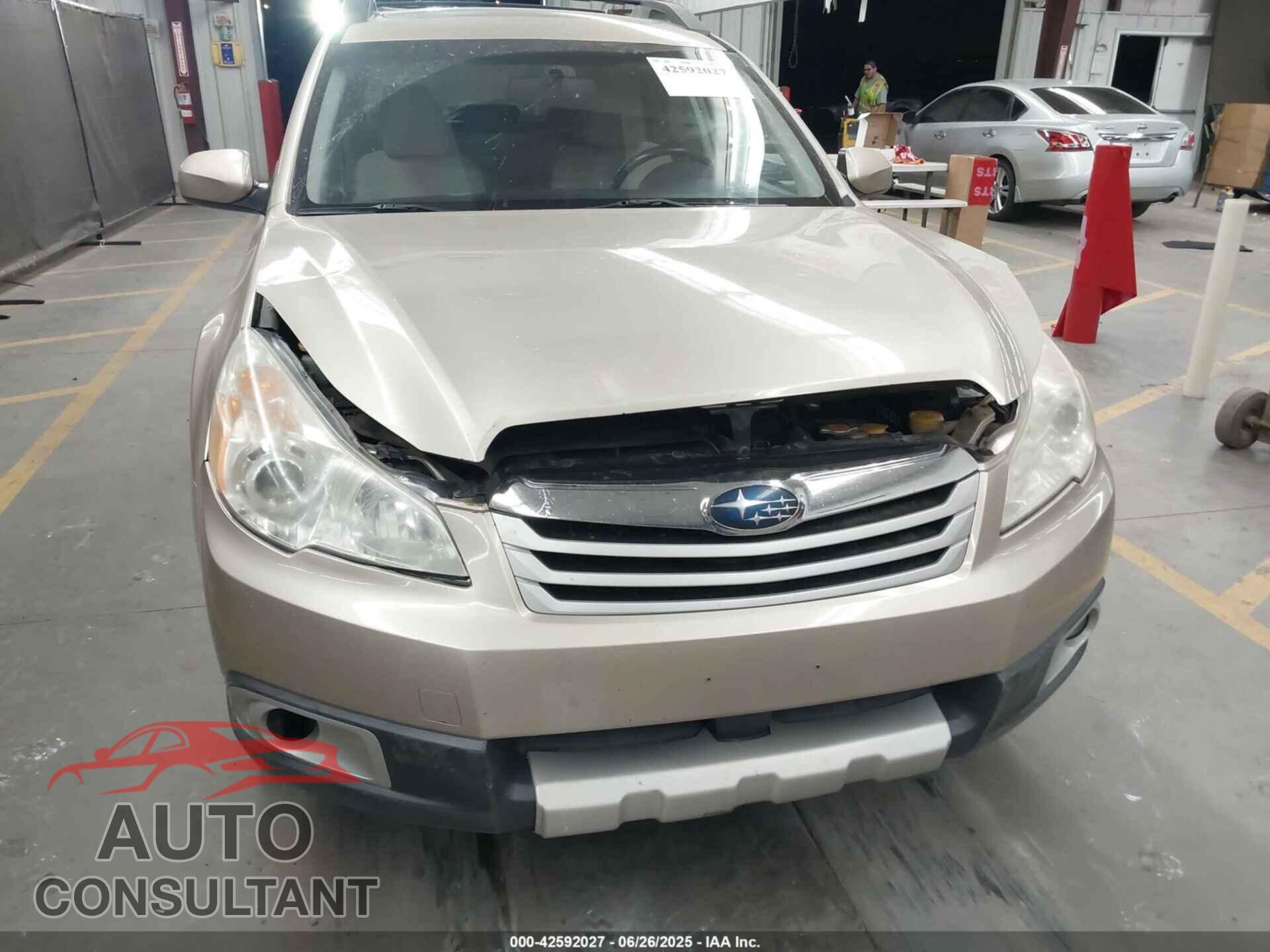 SUBARU OUTBACK 2010 - 4S4BRDKC3A2370910