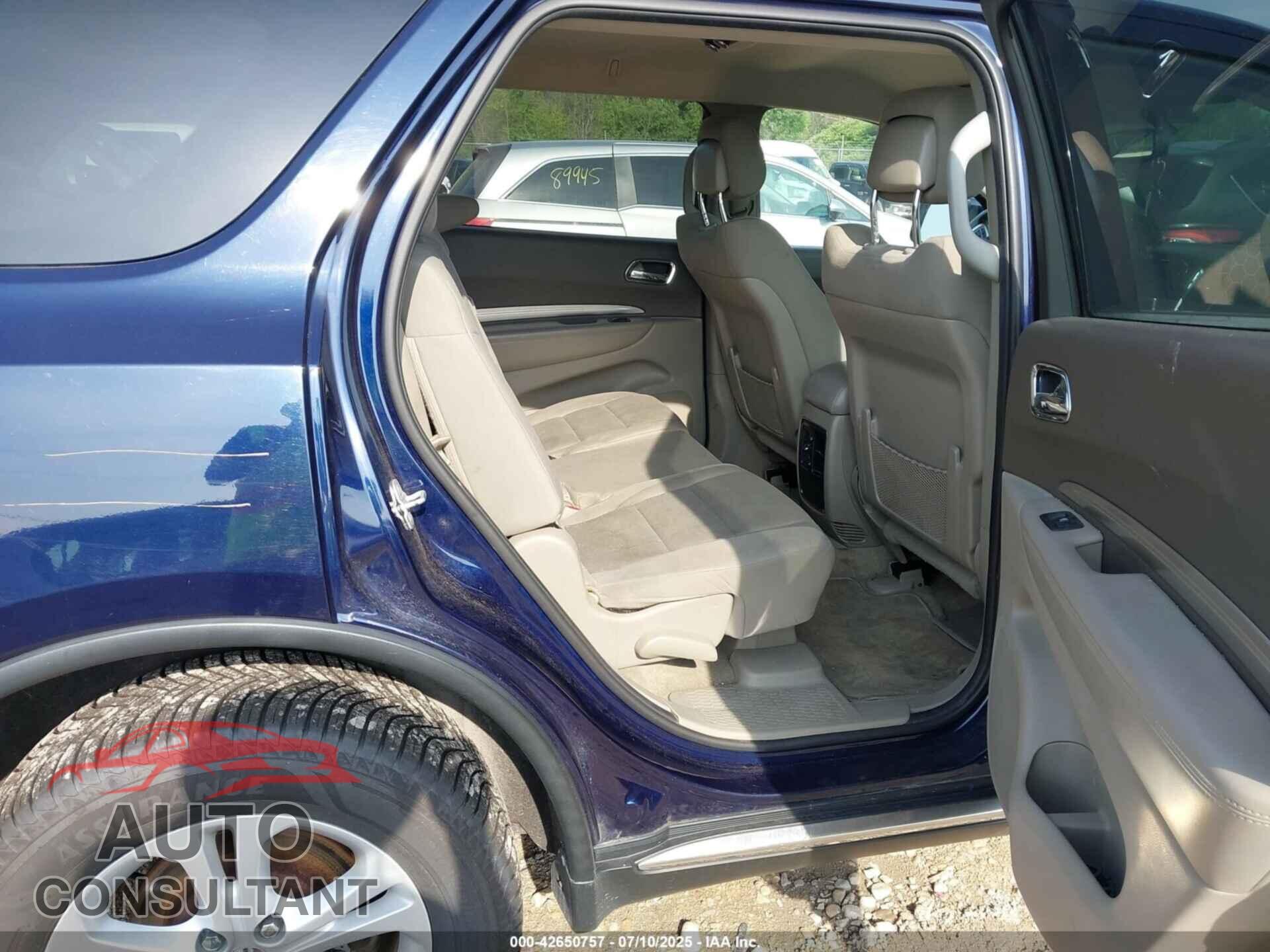 DODGE DURANGO 2013 - 1C4RDJAG9DC693832