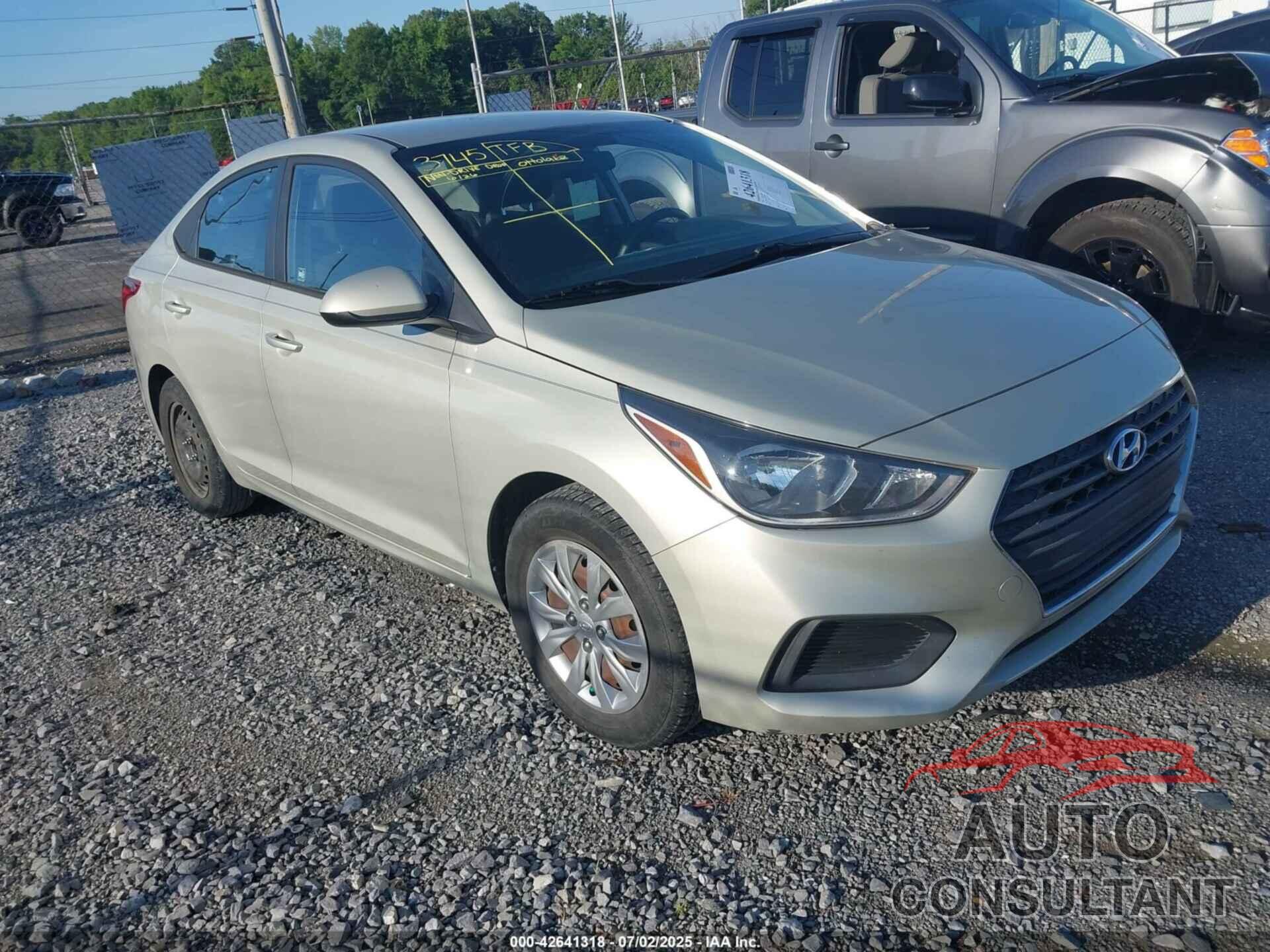 HYUNDAI ACCENT 2018 - 3KPC24A37JE035389