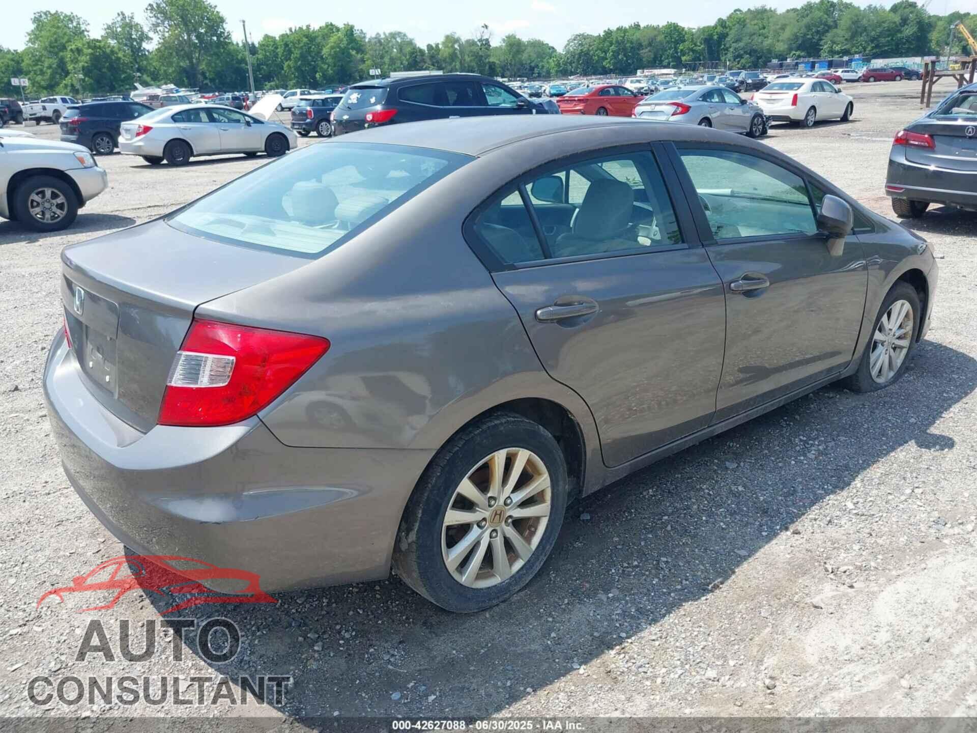 HONDA CIVIC 2012 - 19XFB2F99CE017915