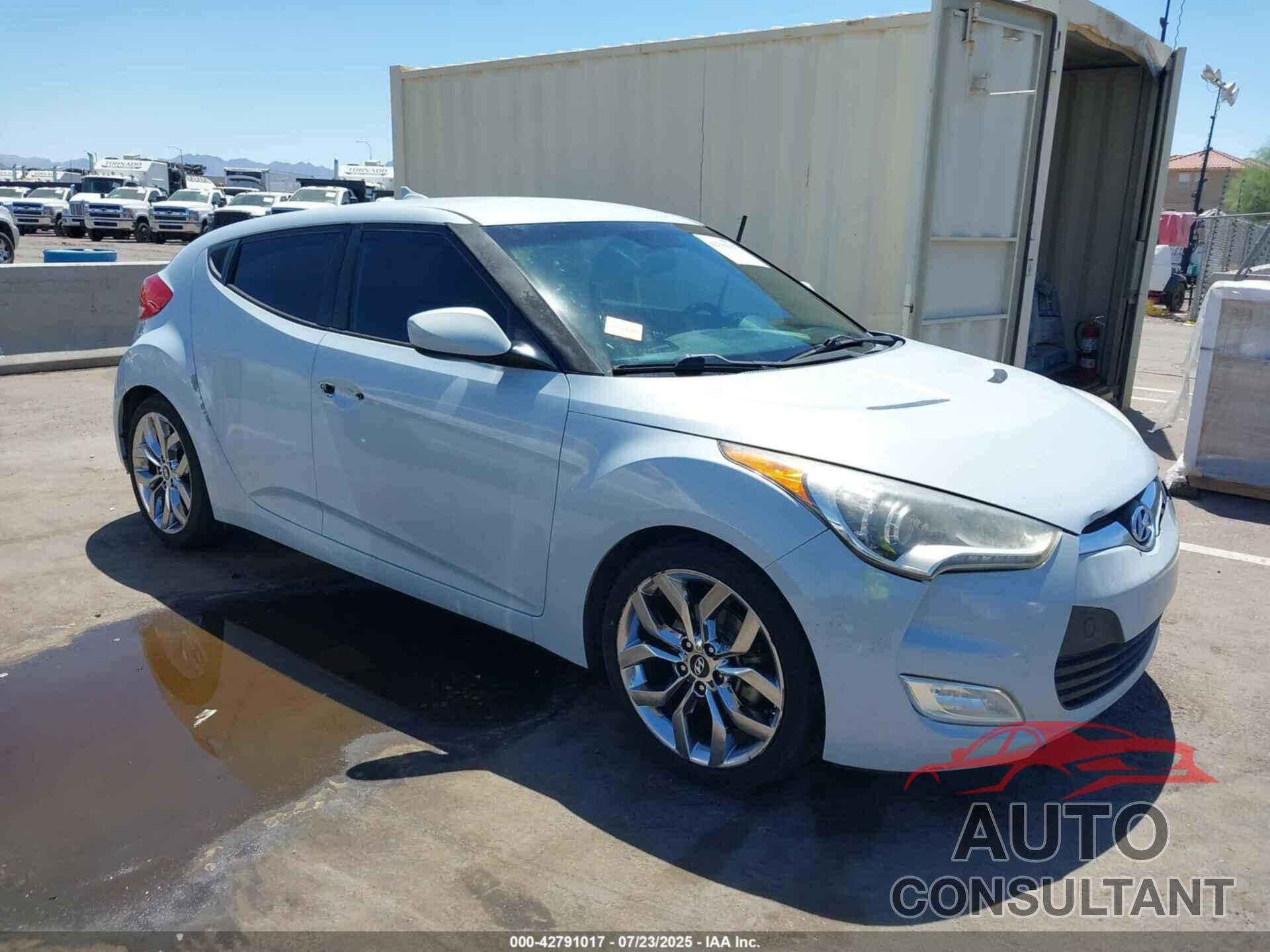 HYUNDAI VELOSTER 2015 - KMHTC6AD6FU219227