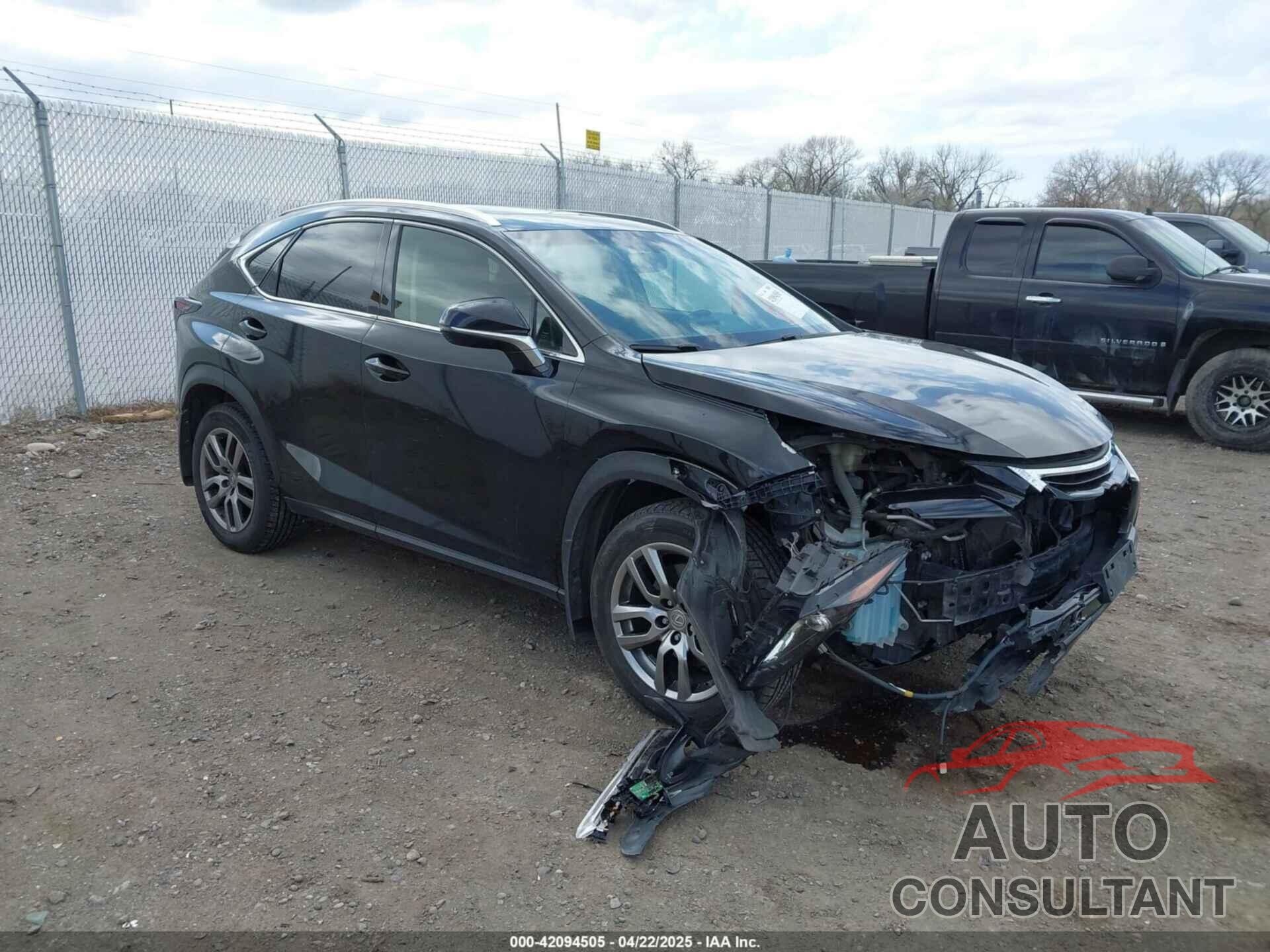 LEXUS NX 200T 2016 - JTJBARBZ2G2061724