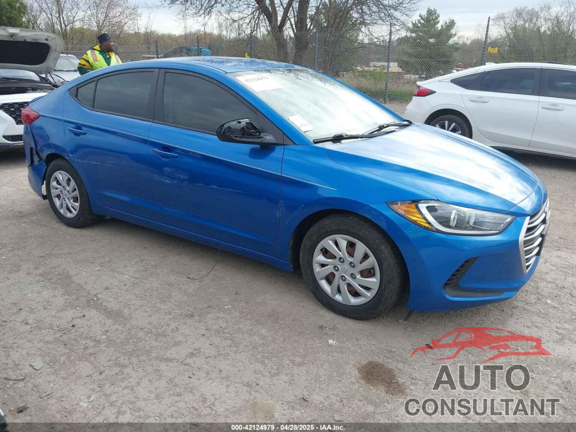 HYUNDAI ELANTRA 2018 - 5NPD74LF5JH257289