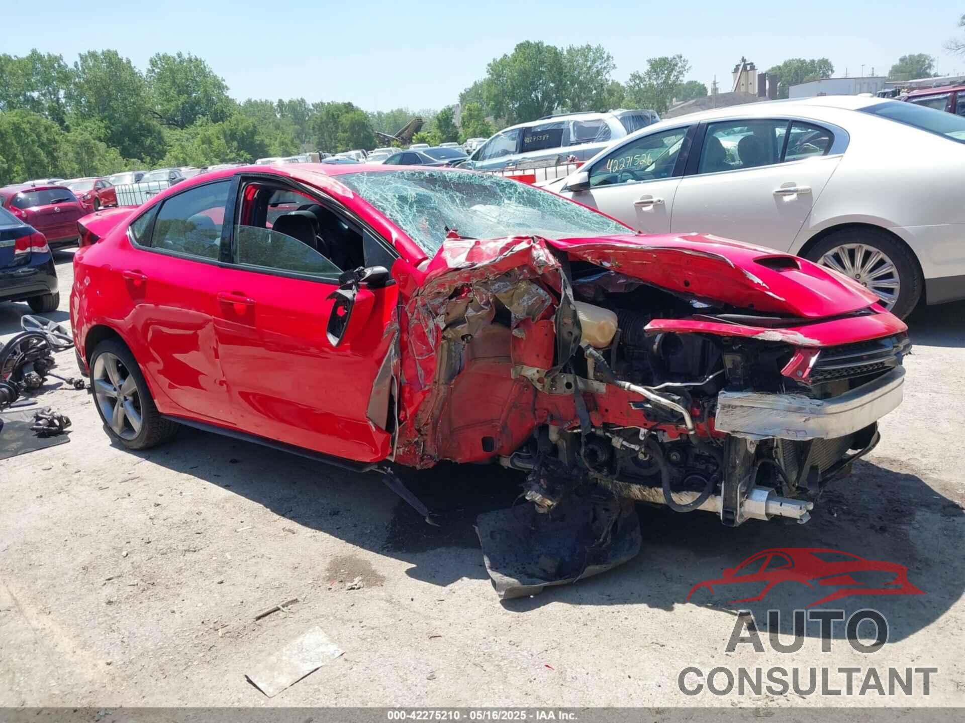 DODGE DART 2016 - 1C3CDFEB1GD624797
