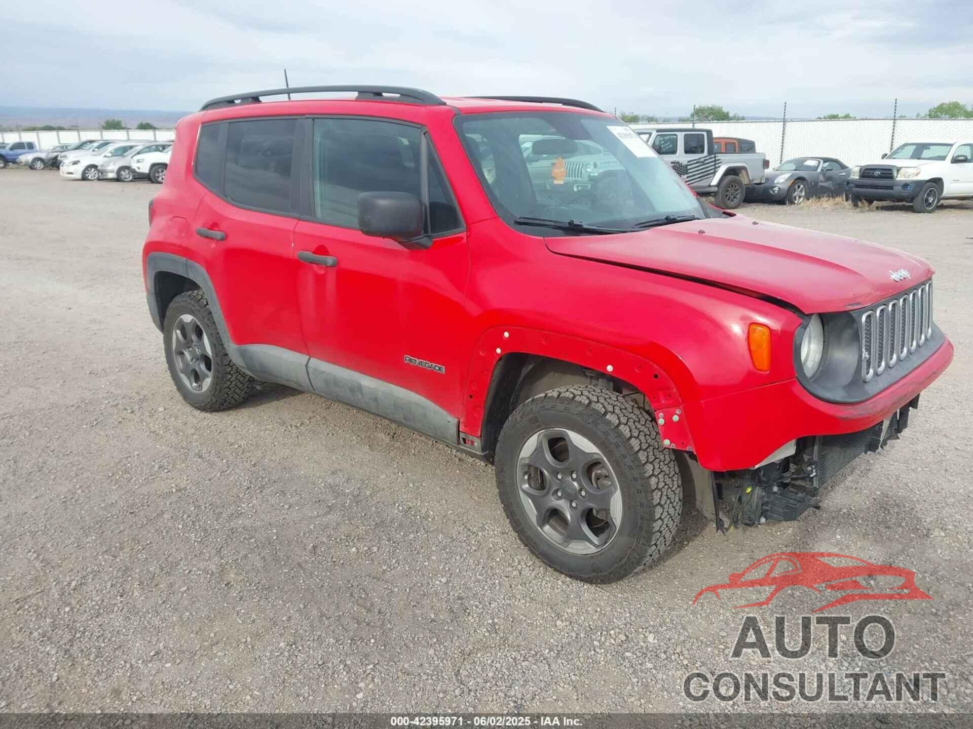 JEEP RENEGADE 2017 - ZACCJBAB9HPF23495