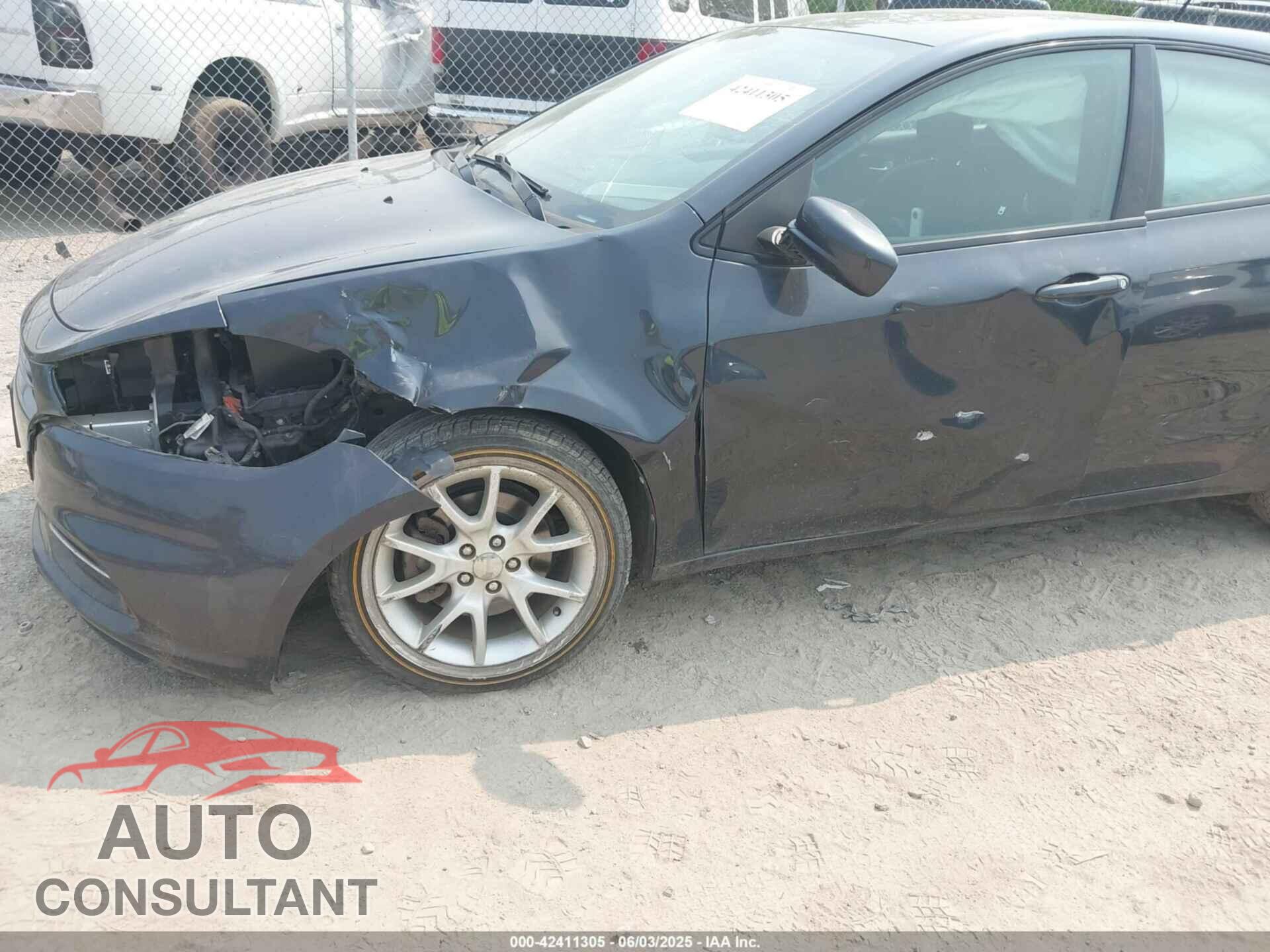 DODGE DART 2013 - 1C3CDFBA2DD267945