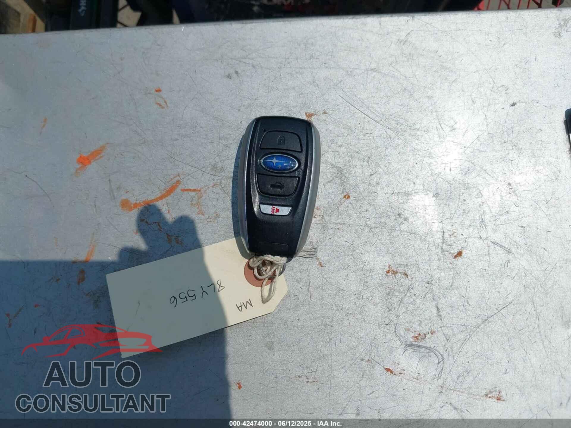 SUBARU OUTBACK 2017 - 4S4BSANC2H3216045