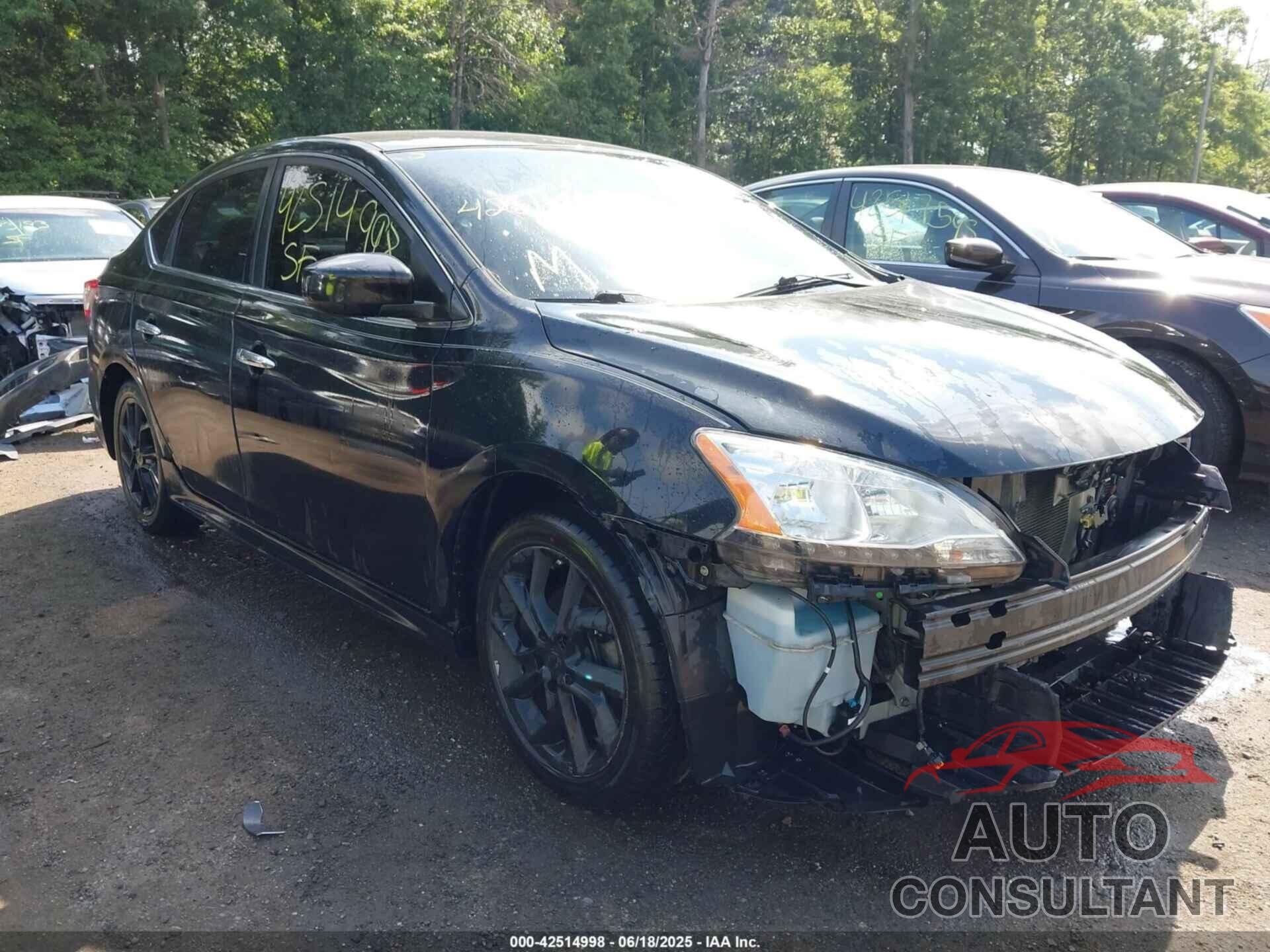NISSAN SENTRA 2013 - 3N1AB7AP4DL665207